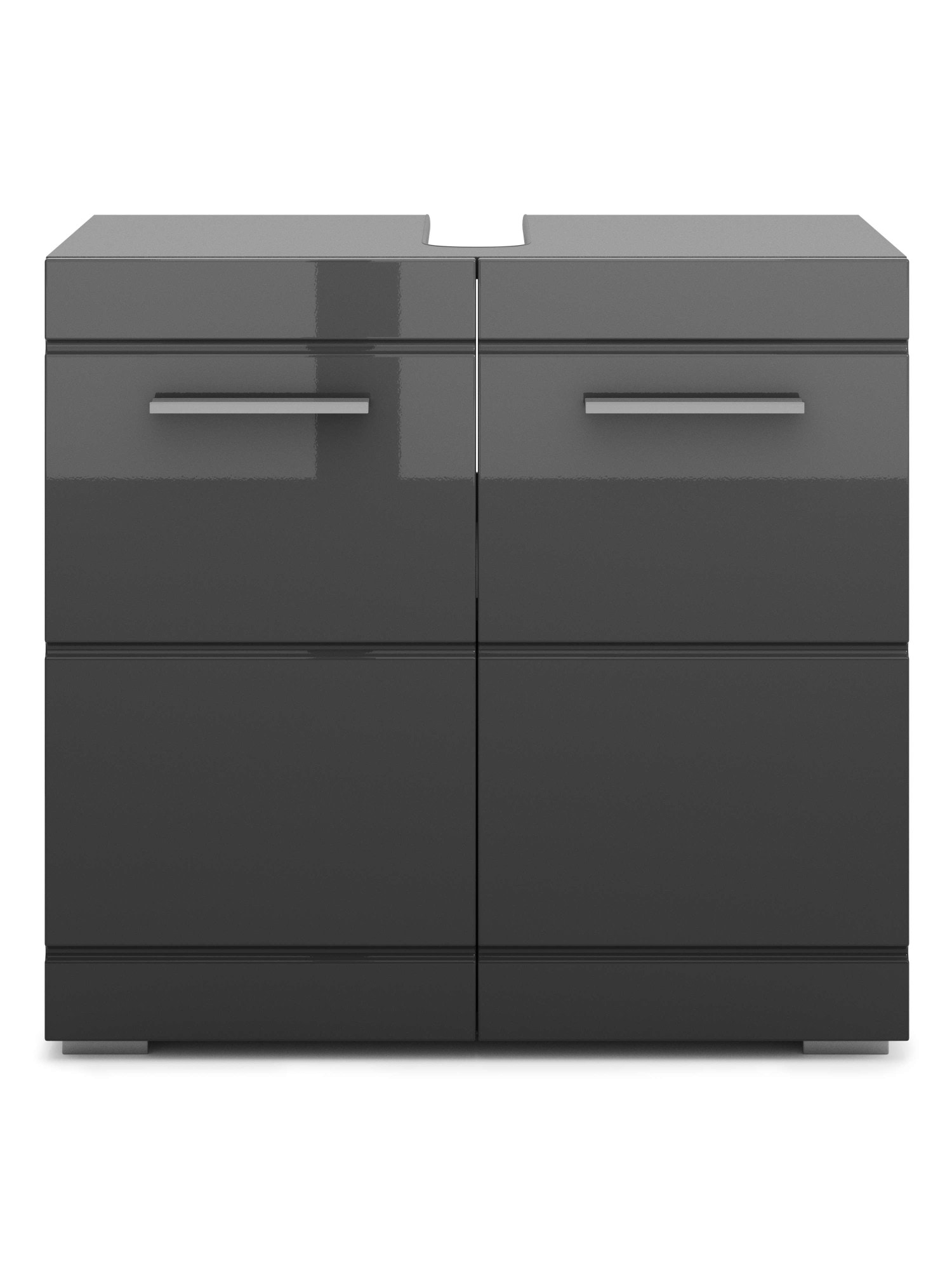 GOODproduct Waschbeckenunterschrank »Föhr« minimalistisch, zeitlos, hochglänzend