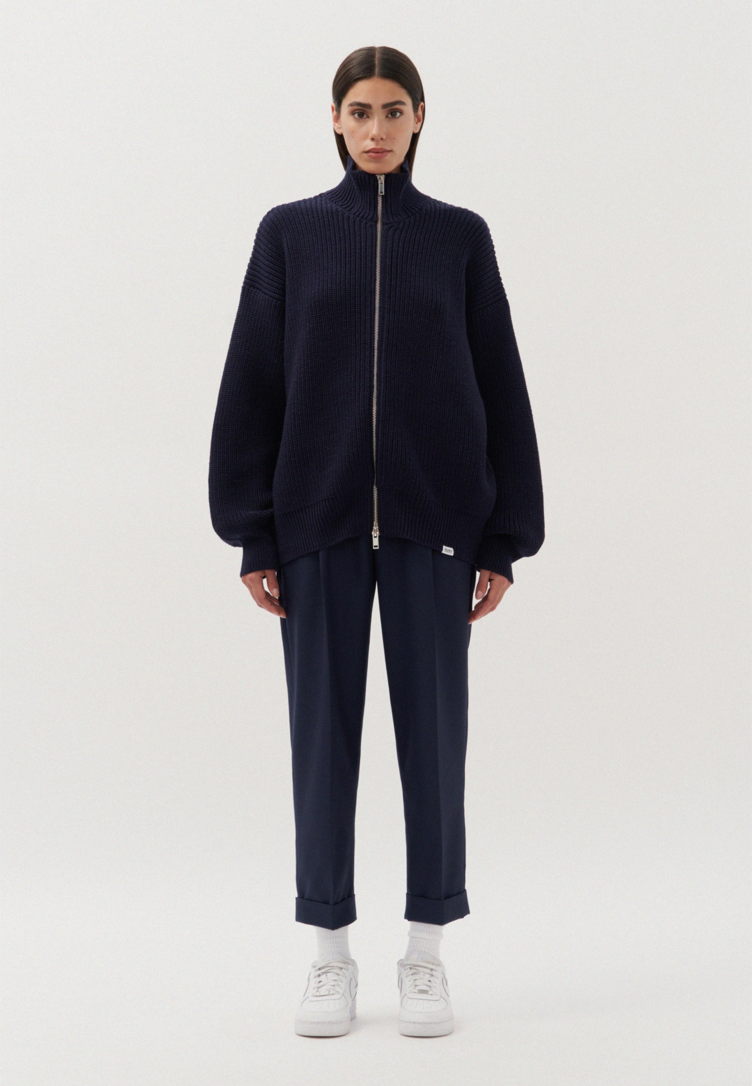 studio seidensticker Veste en tricot »Studio« Sweater uni