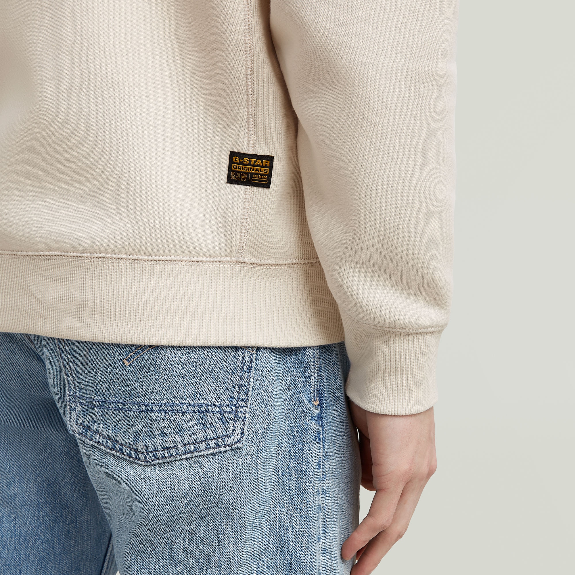 G-STAR Sweat-shirt »Premium Core Half Zip«, avec col montant
