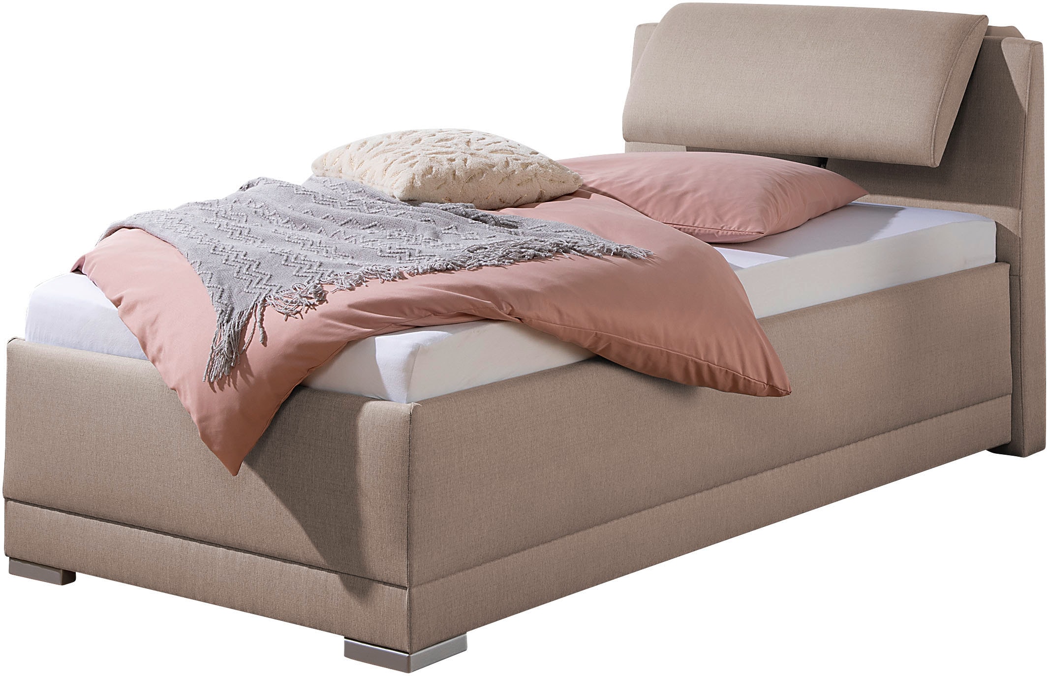 Maintal Polsterbett »Oderzo« inkl. Bettkasten, Kopfteilverstellung, Matratzen in H2 oder H3 wählbar