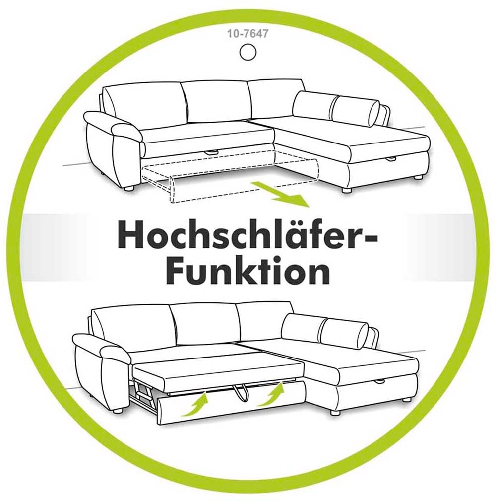 Jockenhöfer Gruppe Schlafsofa »Leon, B: 147 - 187 cm, Liegefl. 120 - 160x200 cm, Breite wählbar« mit Schlaffunktion & Zierkissen, in 3 Breiten
