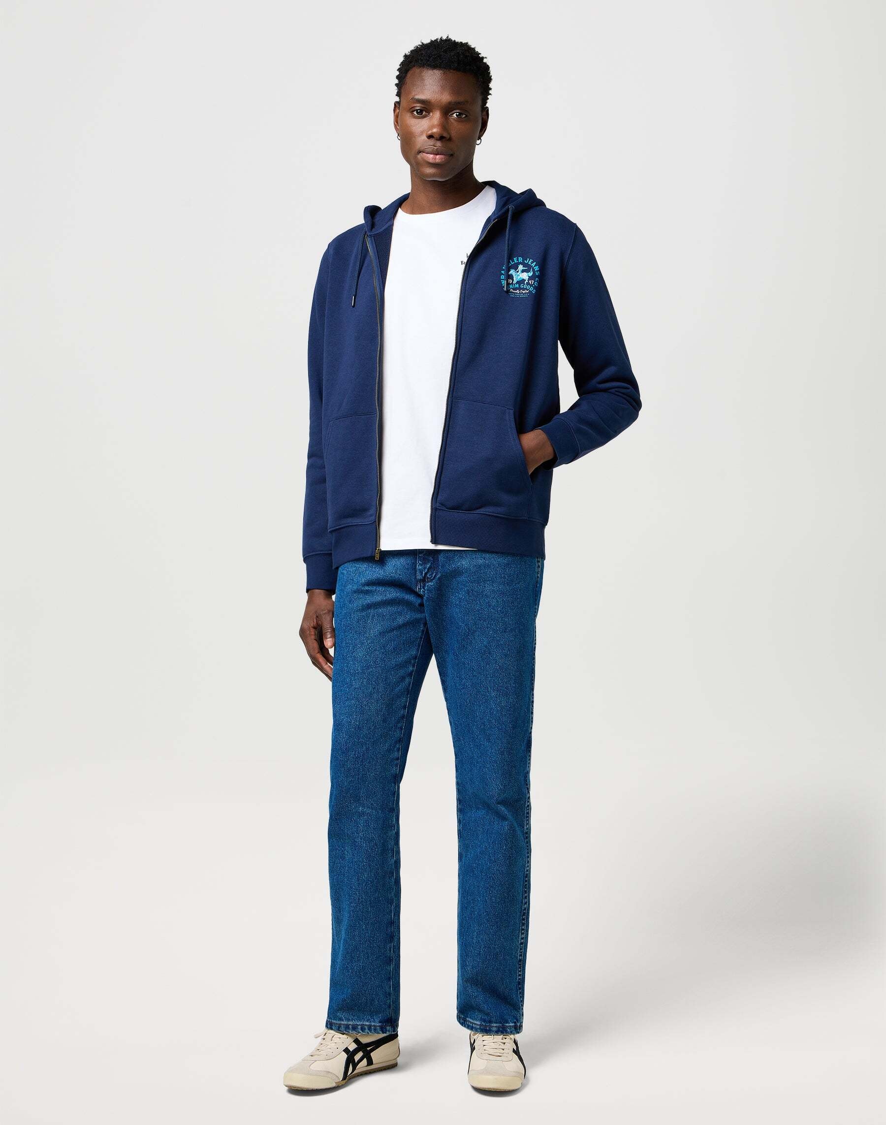 Wrangler Sweatjacke »WRANGLER Sweatjacke Graphic Zip Hoodie«