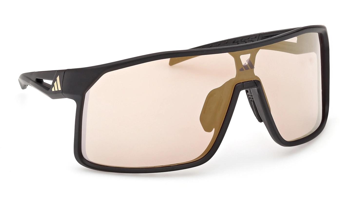 adidas Performance Sportbrille »Alkator SP0124 Matte Black, Brown Mirror« UV Schutz