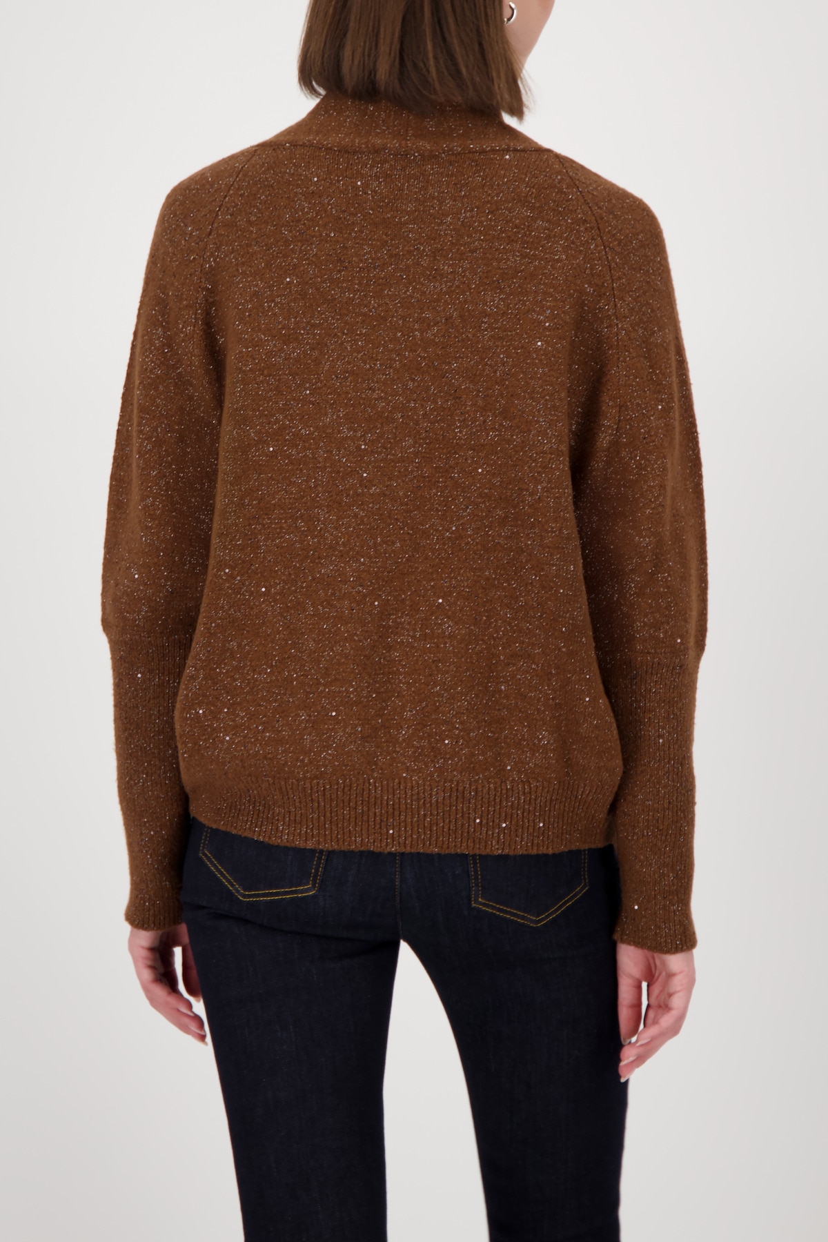 Monari Veste en tricot Regular fit mit Rundhalsausschnitt