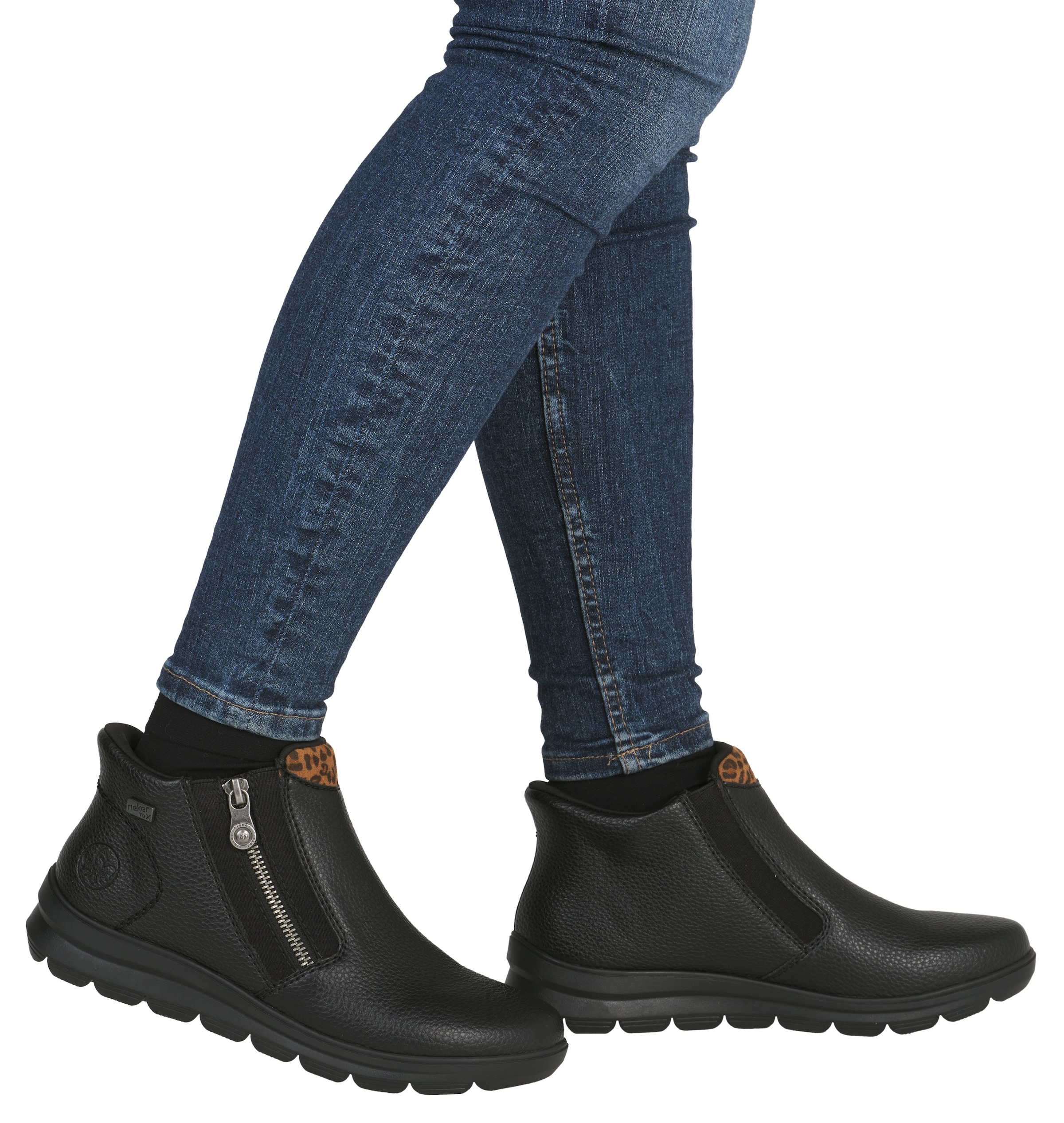 Rieker Bottes d'hiver »Ready2GO«  Bottines, boots casual avec fermeture éclair latérale et membrane TEX