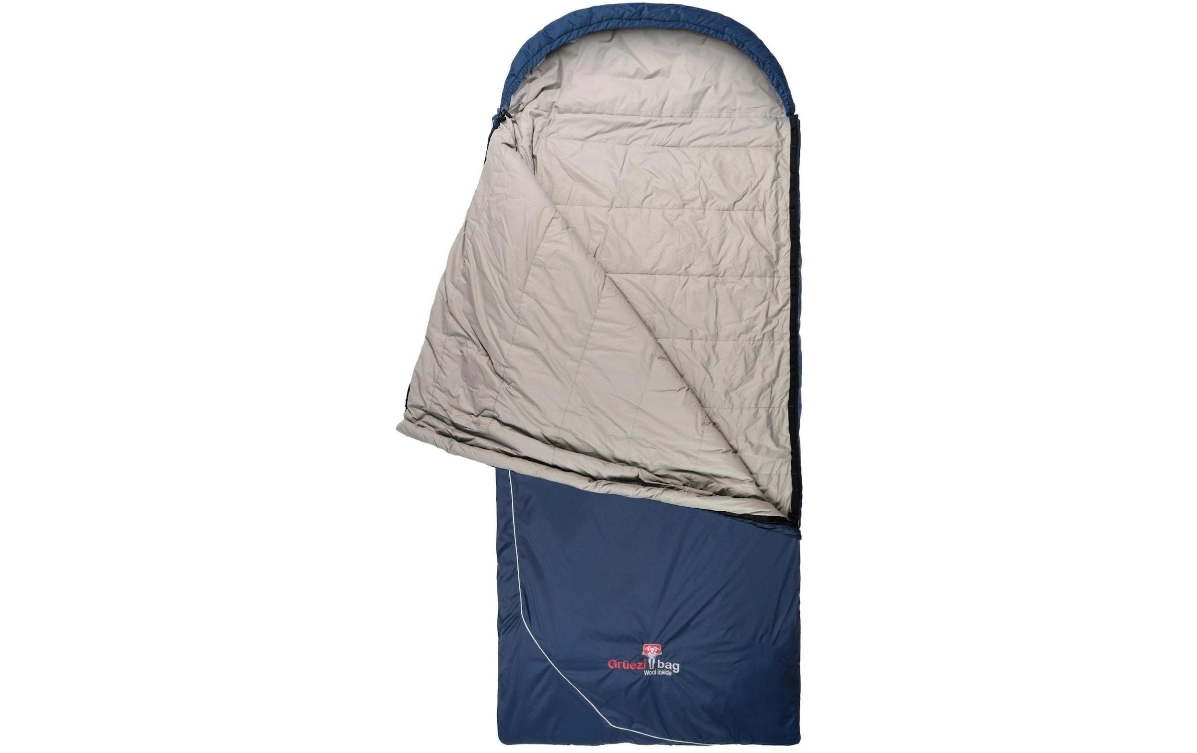 Grüezi bag Schlafsack »Wolle Camp Comf XXL 4 °C 190 cm« Schlafsack für Erwachsene