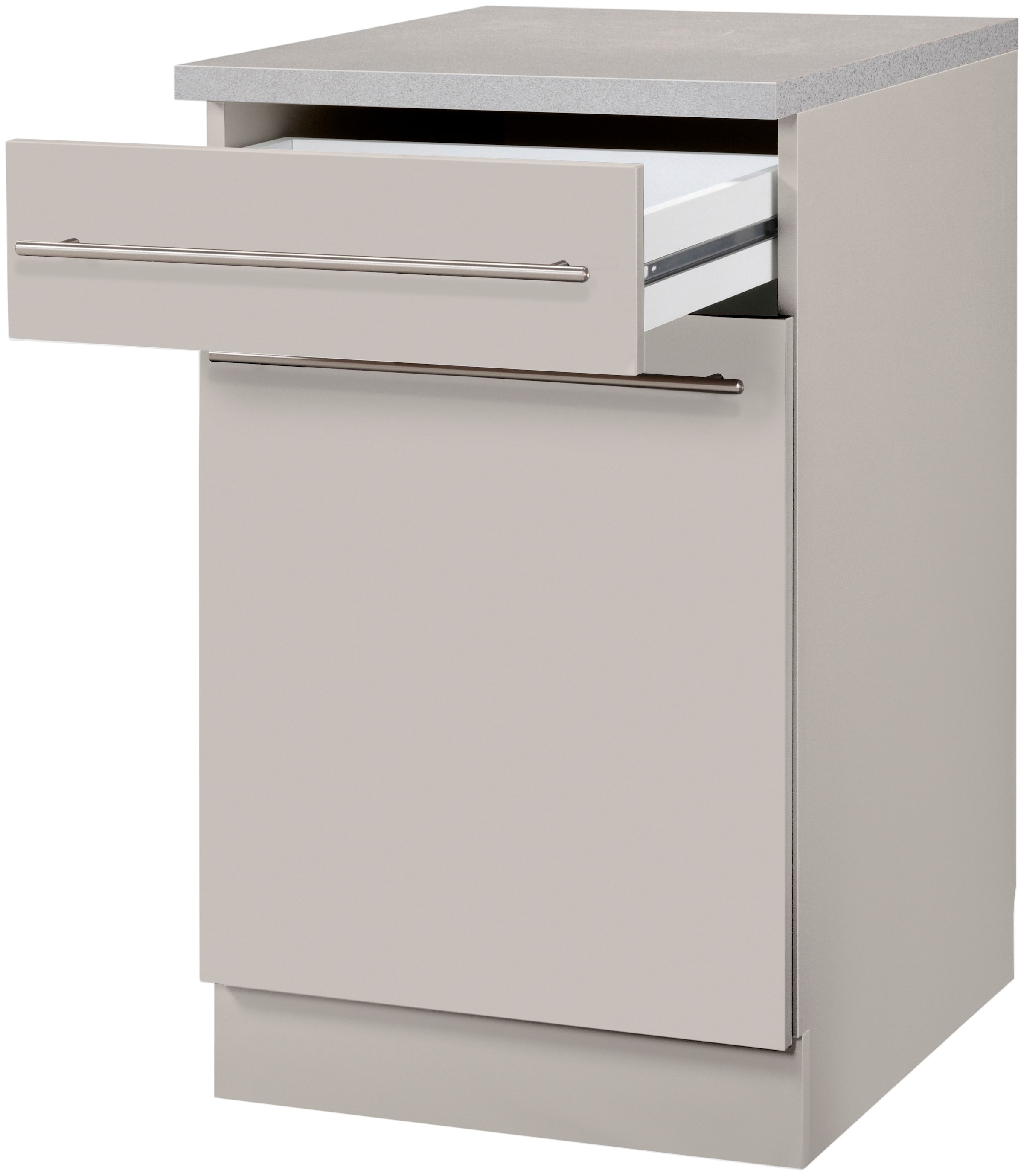 wiho Küchen Armoire basse »Chicago, TOPSELLER« 60 cm breit, 1 Schubkasten und 1 Tür