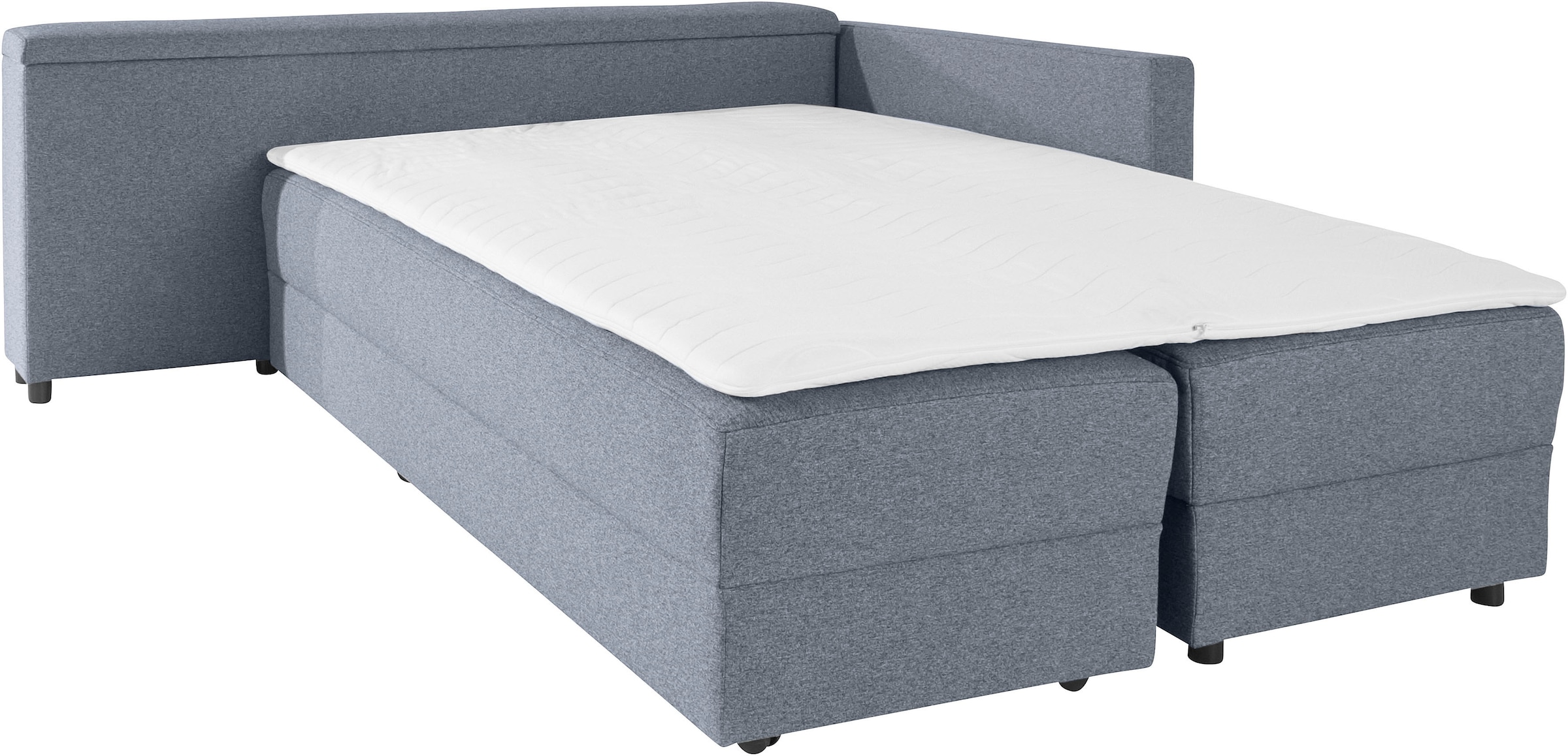 LOOKS by Wolfgang Joop Canapé d'angle »LooksIII L-Form« durch Drehfunktion zum Bett wandelbar, inklusive Staufach