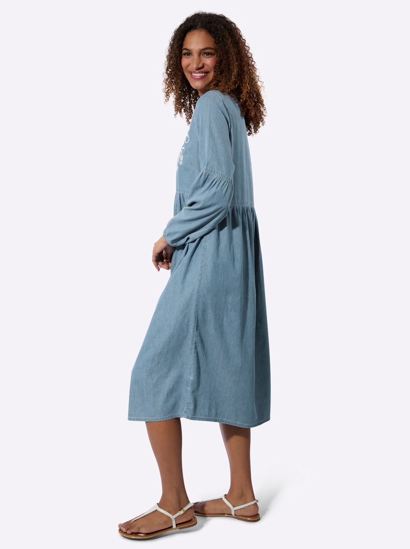 Inspirationen Robe en jean »Jeans-Kleid«