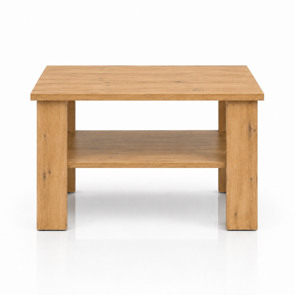 GOODproduct Table basse »CT 2 Wohnzimmertisch, Sofatisch, Beistelltisch, Kaffeetisch« Avec rangement, carré/rectangulaire, laqué blanc brillant ou décor Artisan