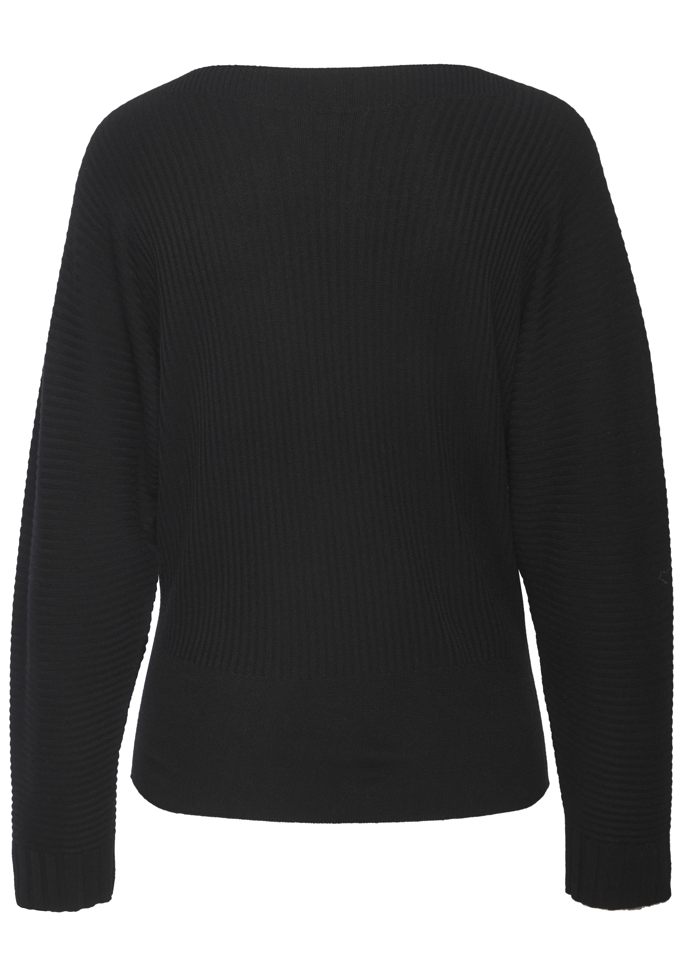 LASCANA Pull chauve-souris »aus hochwertigem Strick ohne störende Nähte« pull en côte avec manches amples décontractées, super extensible