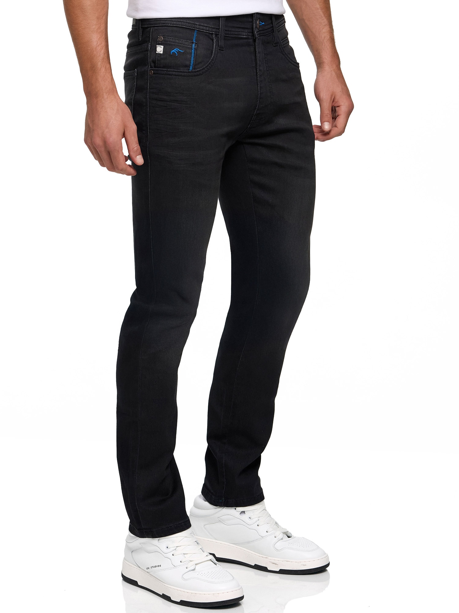 Indicode Jeans coupe régulière »INCoil« Baumwollmischung, regular fit