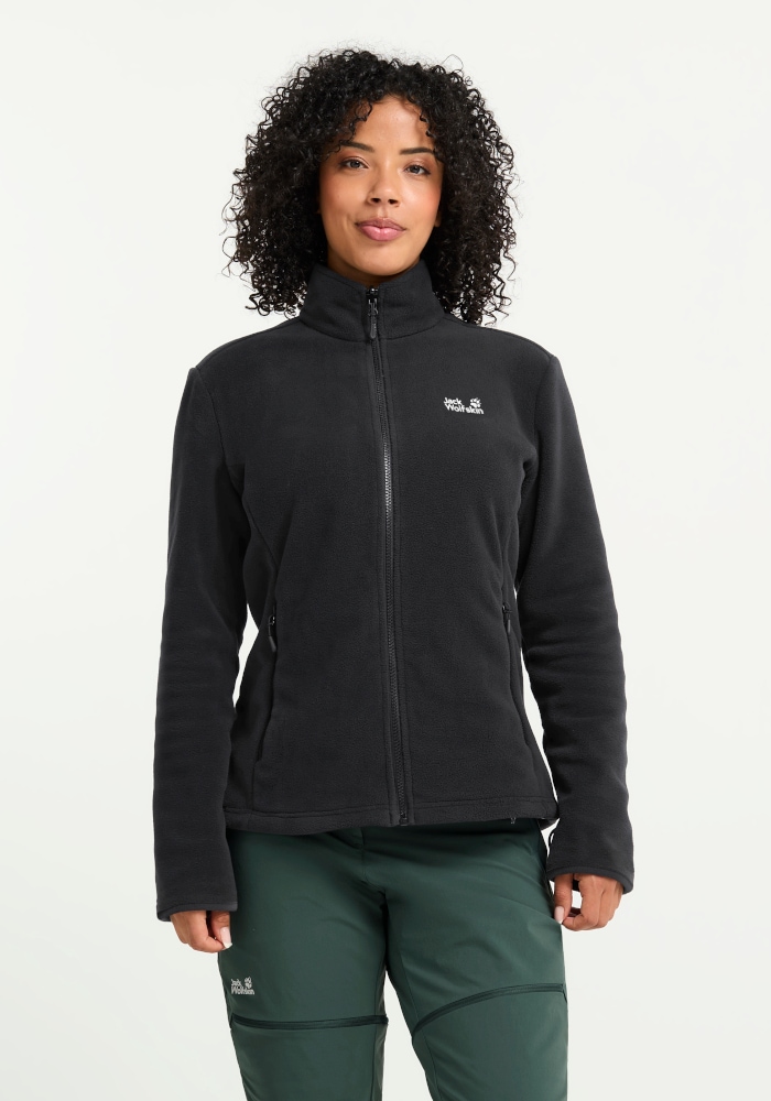 Jack Wolfskin Veste polaire »TAUNUS 200 FZ W« compatible avec système 3-en-1, en polyester