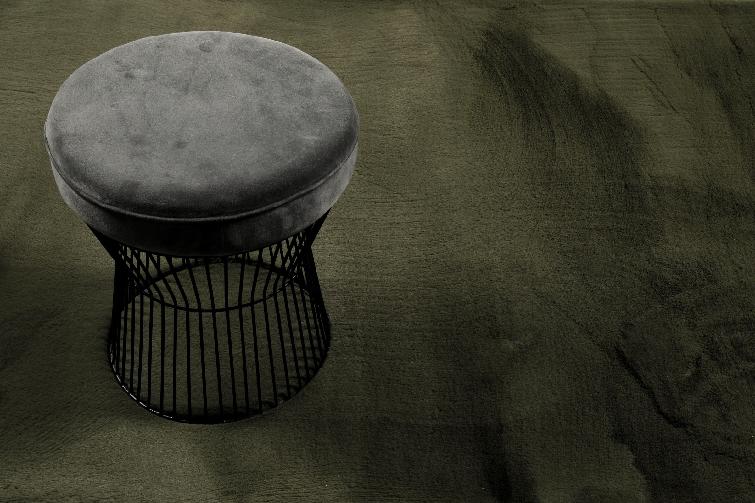 Esprit Tapis à poils longs »Alice  ESP-4377  Kunstfell« Rond 25 mm Höhe Kaninchenfell-Haptik, besonders weich und dicht, für alle Räume