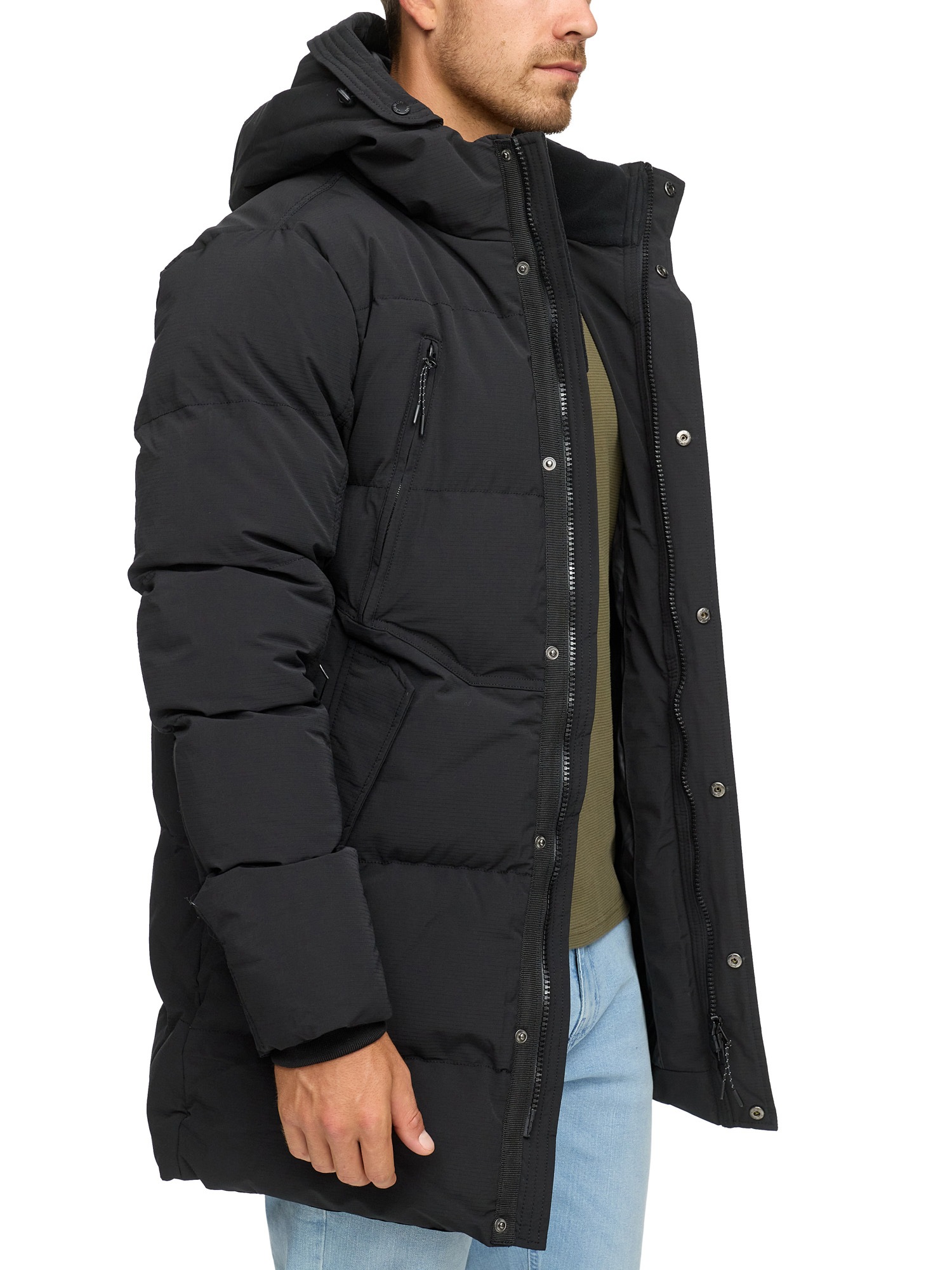 Indicode Parka »INBrighton« mit Kapuze