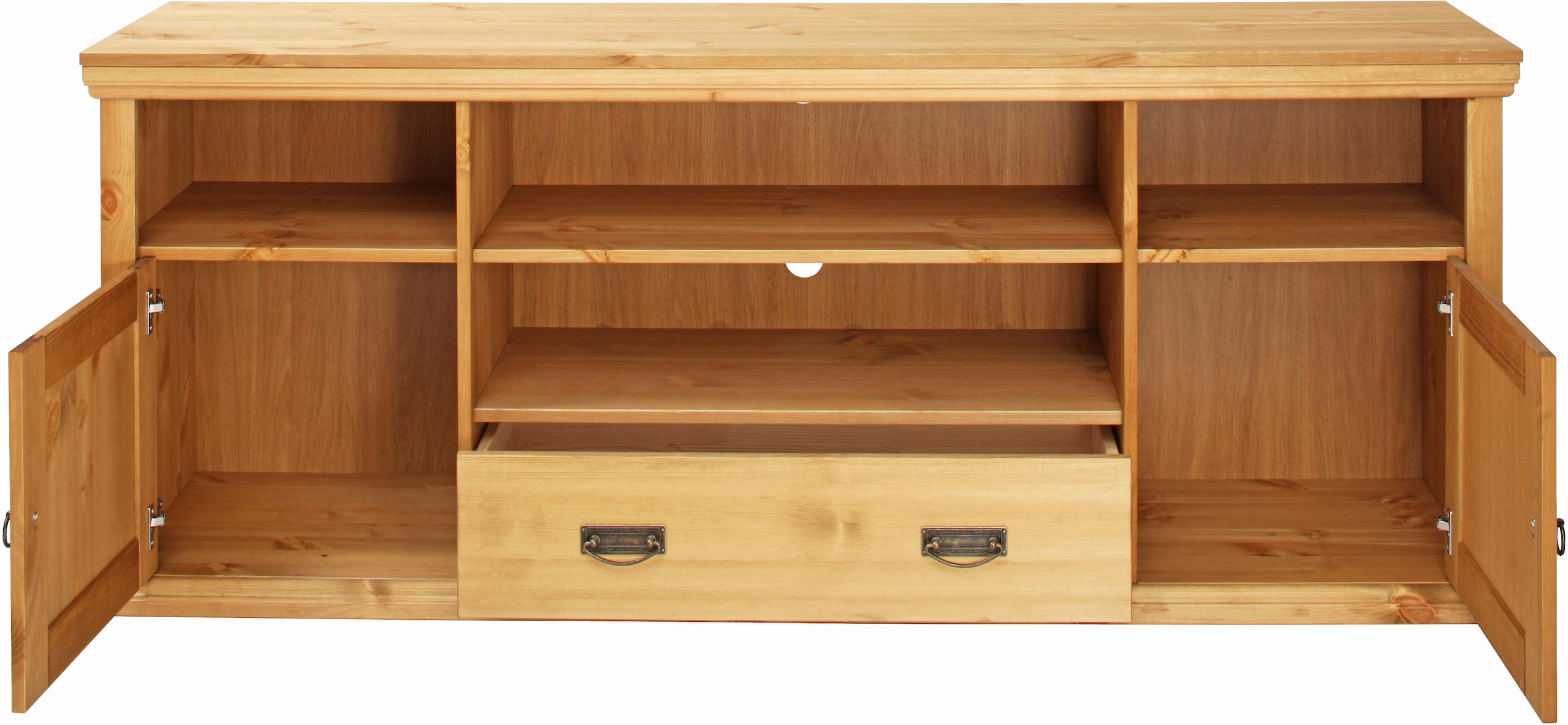 GOODproduct Lowboard »Konrad TV-Board, TV-Kommode« Breite 169 cm, Höhe 67 cm, Metallgriffe, Kabeldurchführung