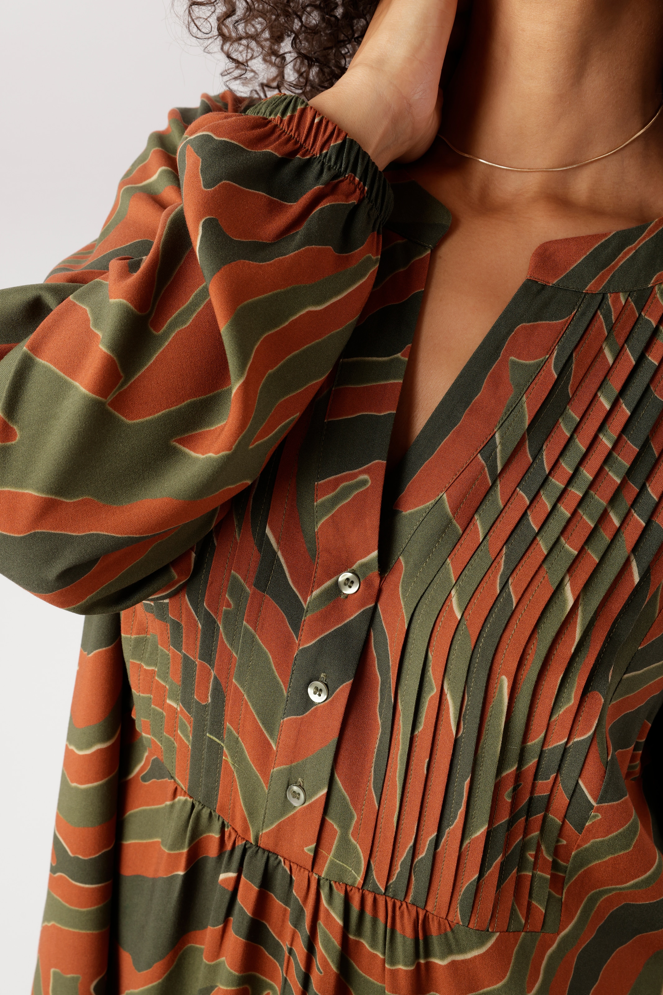 Aniston PLUS Robe tunique en imprimé animal tendance - NOUVELLE COLLECTION