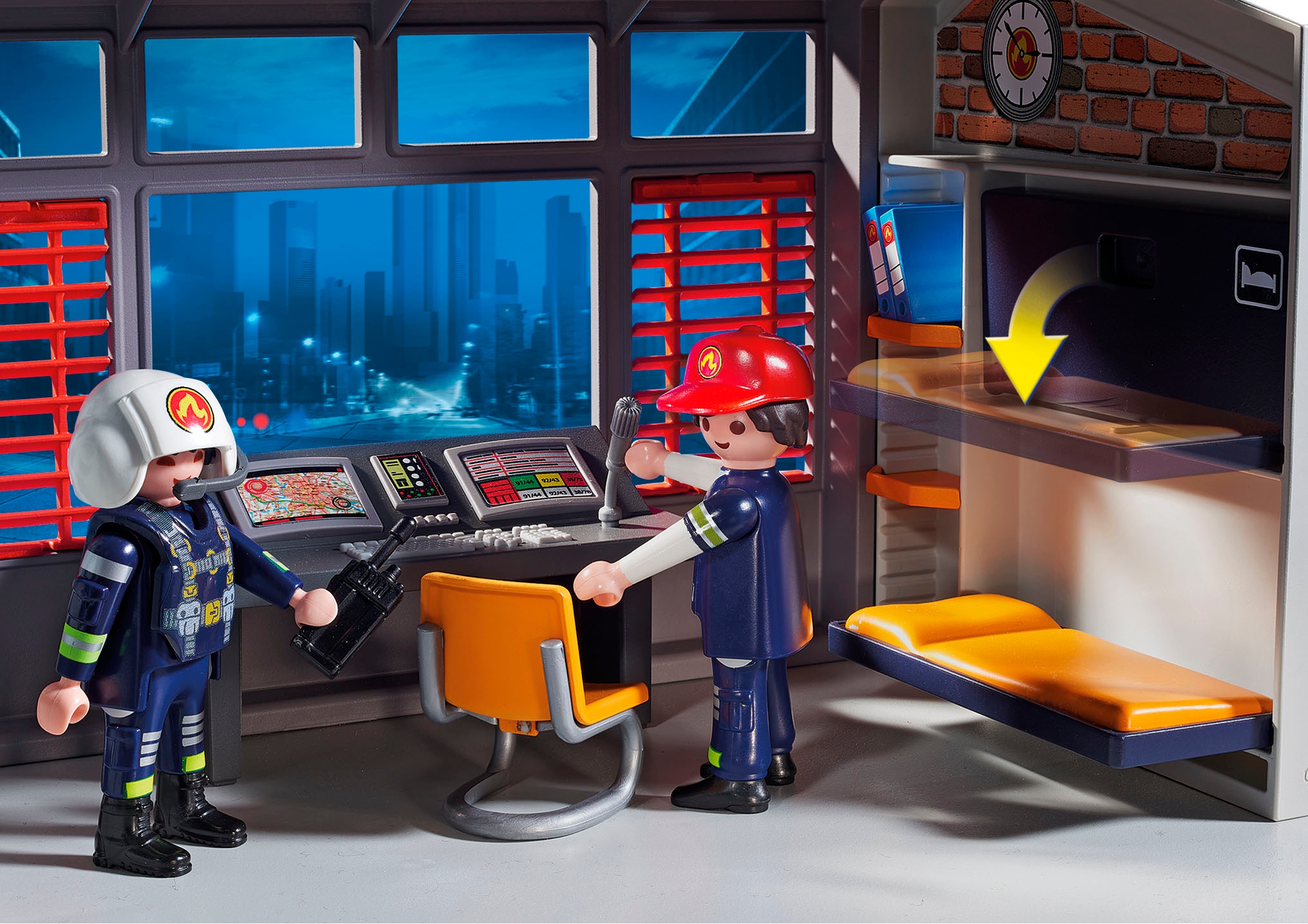 Playmobil® Jeu de construction »Grosse Feuerwache (9462), My Action Heroes« Made in Germany