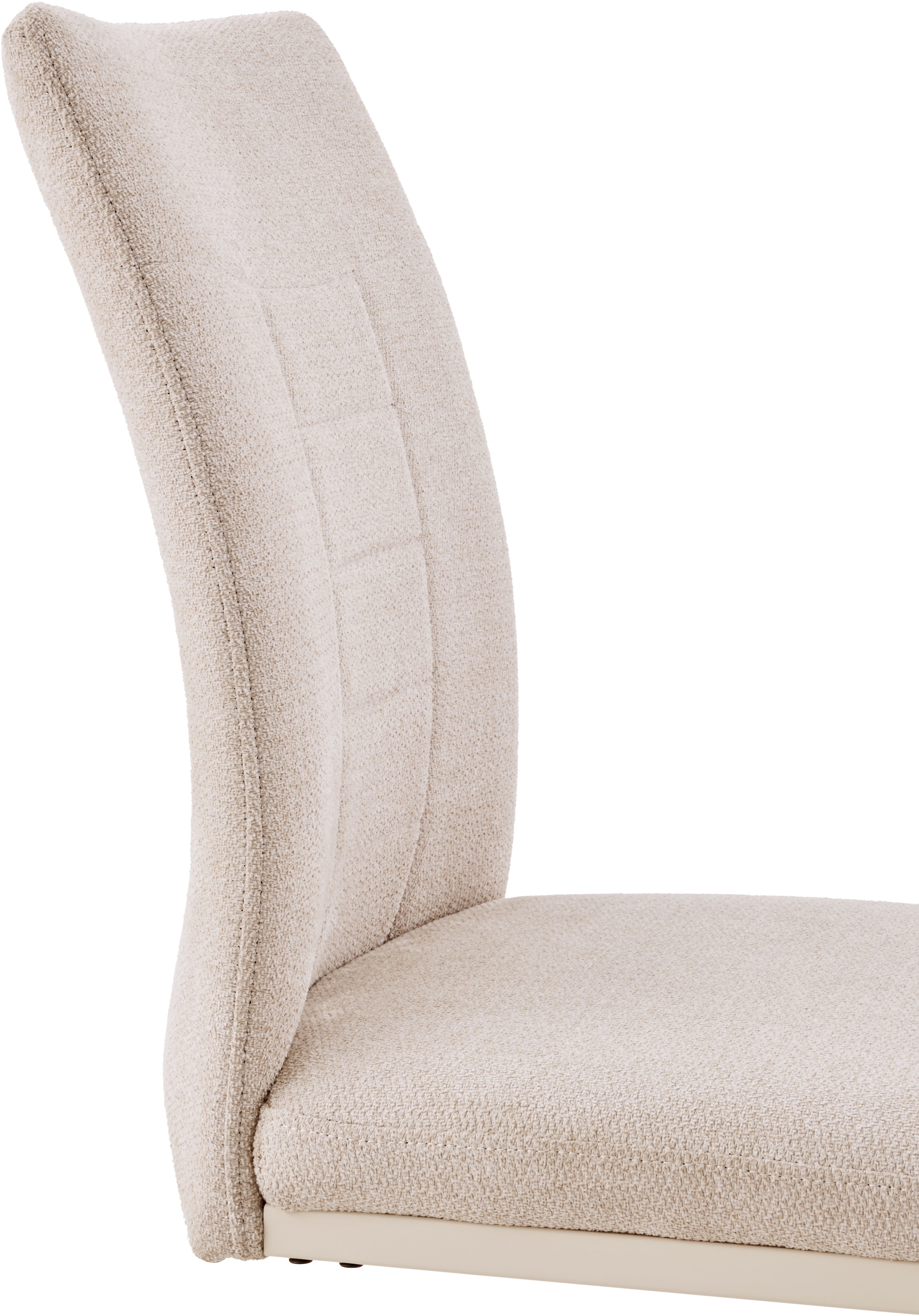 HELA Chaise cantilever »AUGUSTA« (Ensemble) 2 cuisbalançoire, largeur d'assise XL, suspension à ressorts ondulés, charge max. 140kg