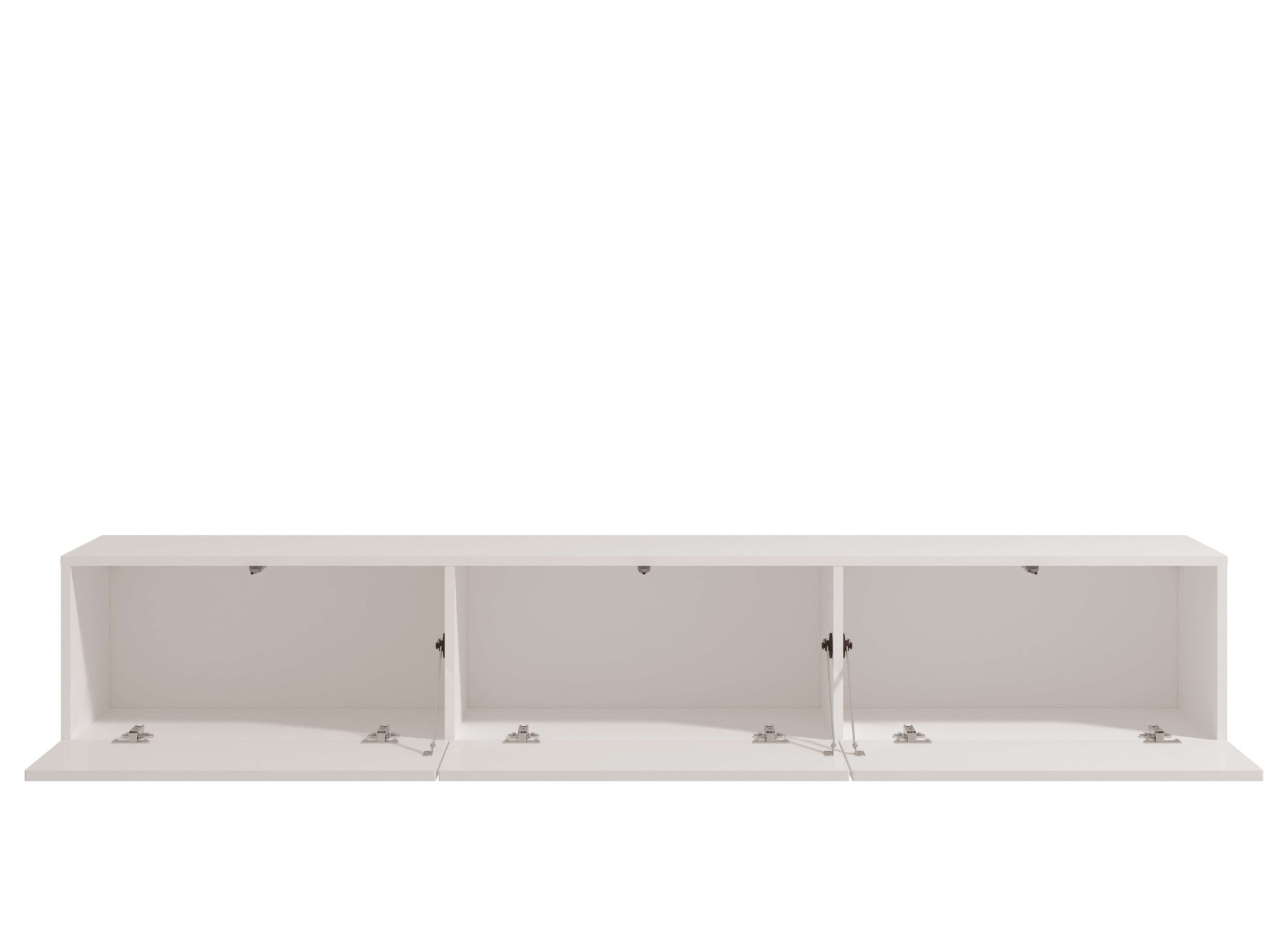 INOSIGN Lowboard »Antibes TV-Lowboard, Breite 192/154/128 cm, TV-Schrank« TV-Kommode, 3D-Fronten, Push-To-Open-Funktion, Wandmonatage