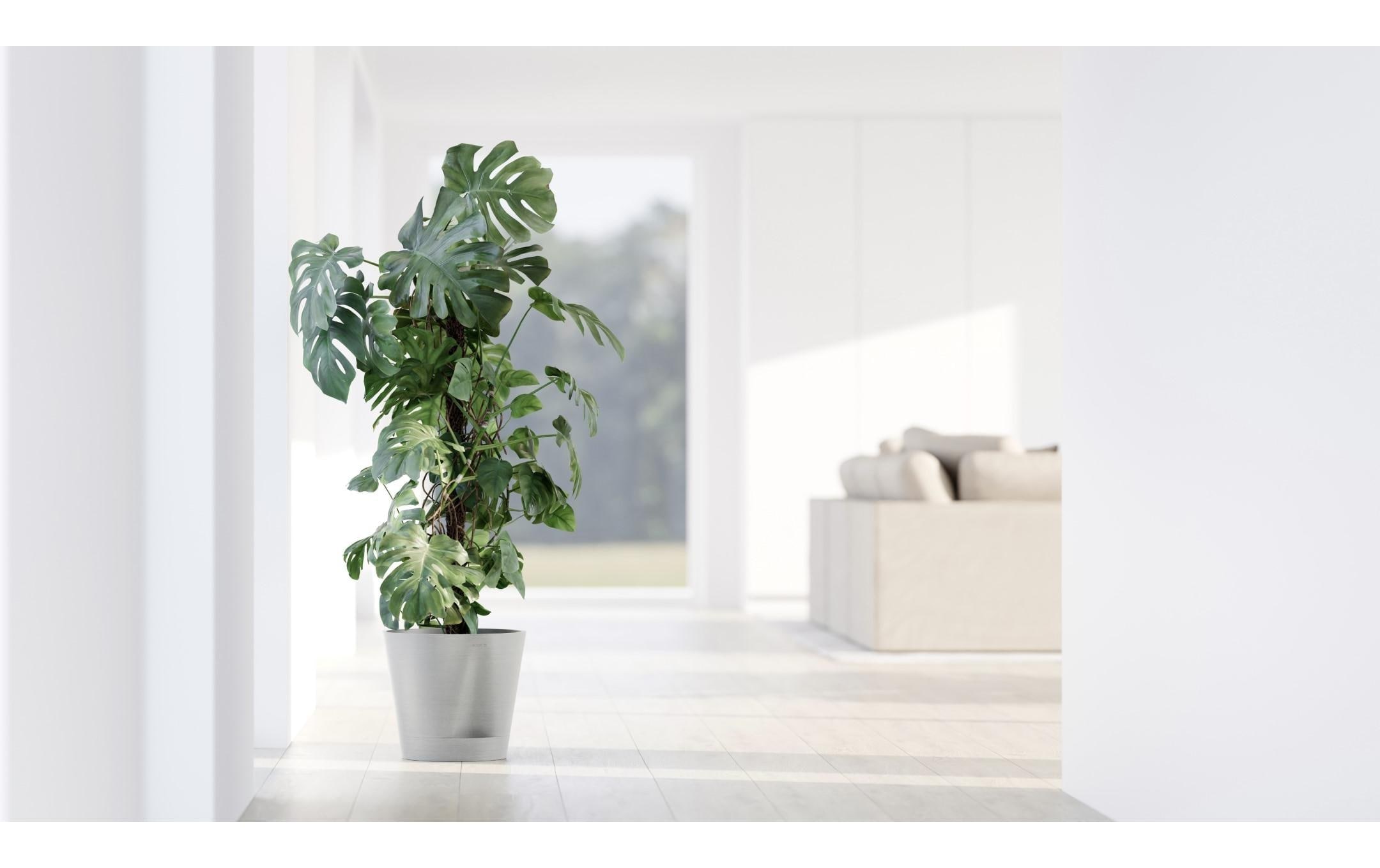 ECOPOTS Blumentopf »Venice 2 30 Weissgrau« für den Innenbereich