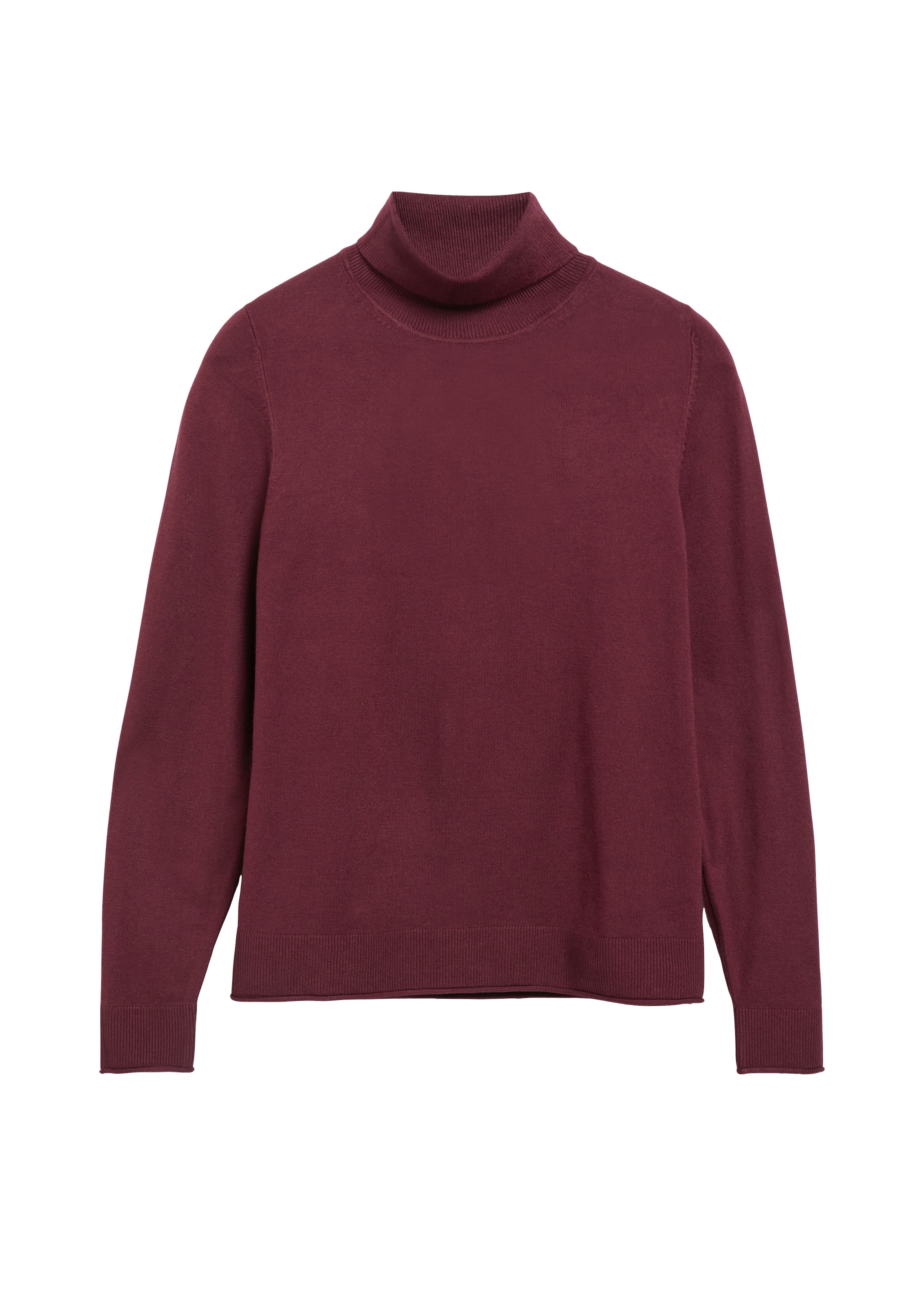 s.Oliver Rollkragenpullover mit Viskose / Feinstrick