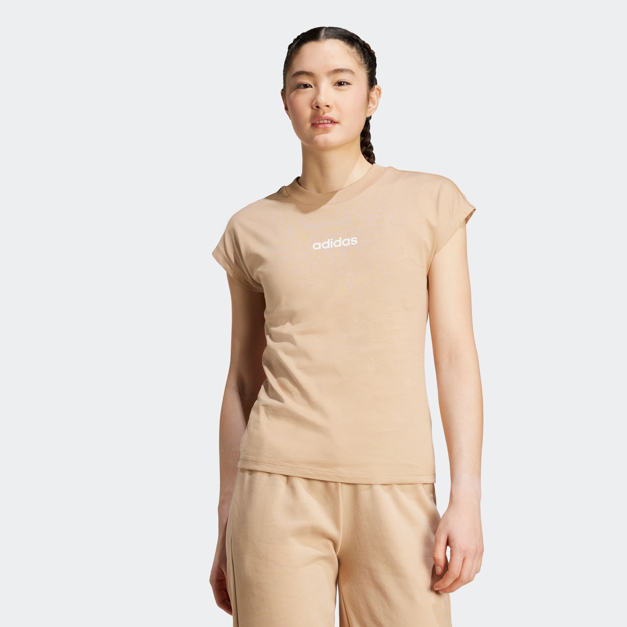 adidas Sportswear T-Shirt »W LIN SJ T« Basic T-Shirt aus weichem Material