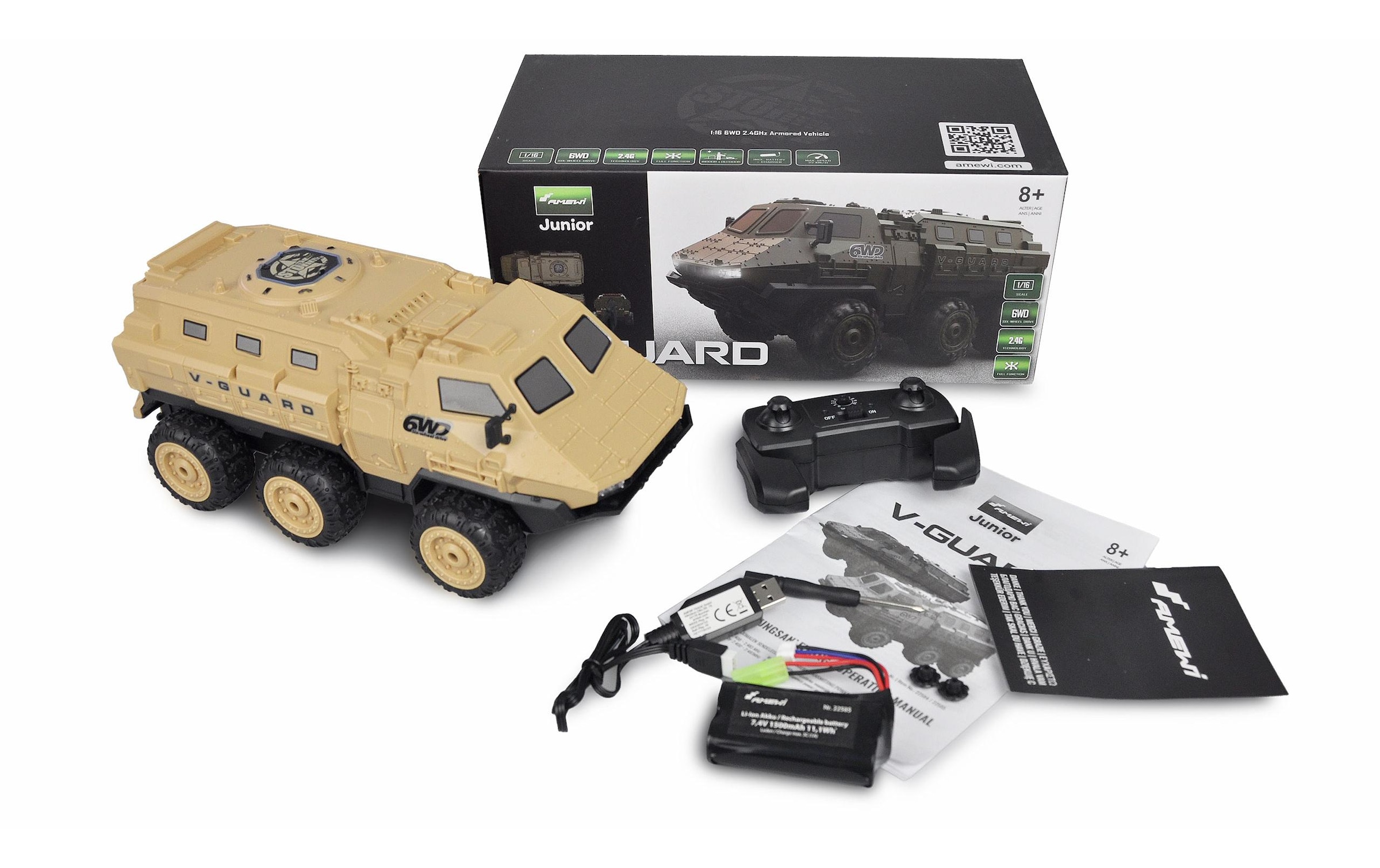 Amewi Voiture RC »V-Guard 6WD, Sand RTR,«