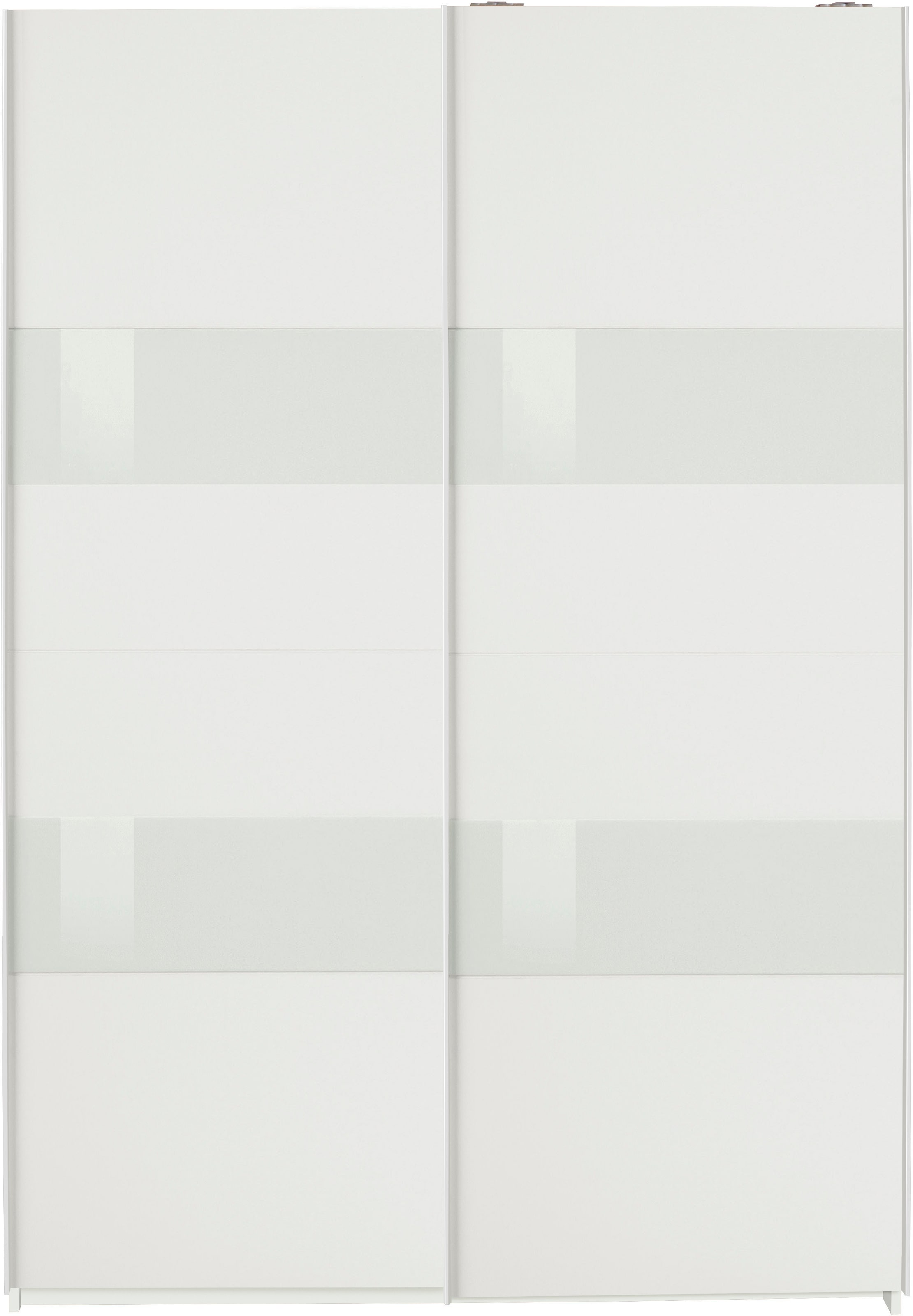 Wimex Schwebetürenschrank »Altona« mit Glaselementen und zusätzlichen Einlegeböden