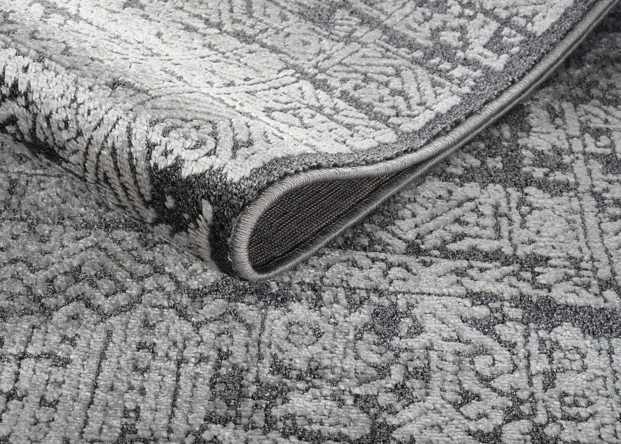 GOODproduct Chemin de table »Selin« Rectangulaire 9 mm Höhe dezenter Glanz, Schrumpf-Garn-Effekt, im Vintage-Look, dichte Qualität