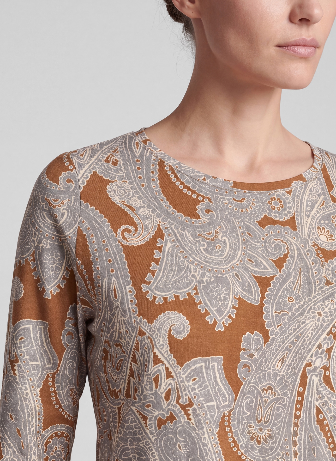 Rabe T-shirt à manches 3/4 t-shirt d'été à motif intégral