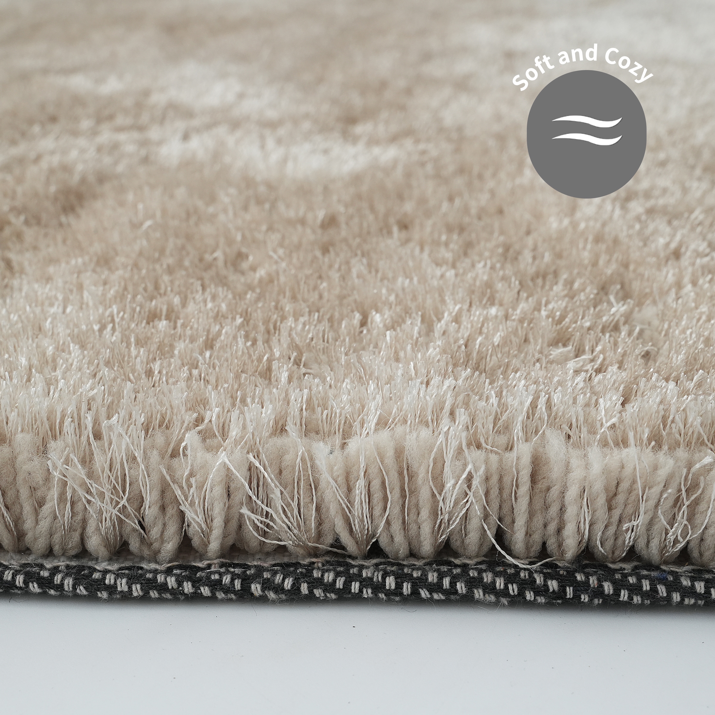 Bruno Banani Tapis »Dana Teppich, besonders weich und kuschelig, Kundenliebling« Rectangulaire 30 mm Höhe uni, Mikrofaser Teppiche, Wohnzimmer, Schlafzimmer, Esszimmer