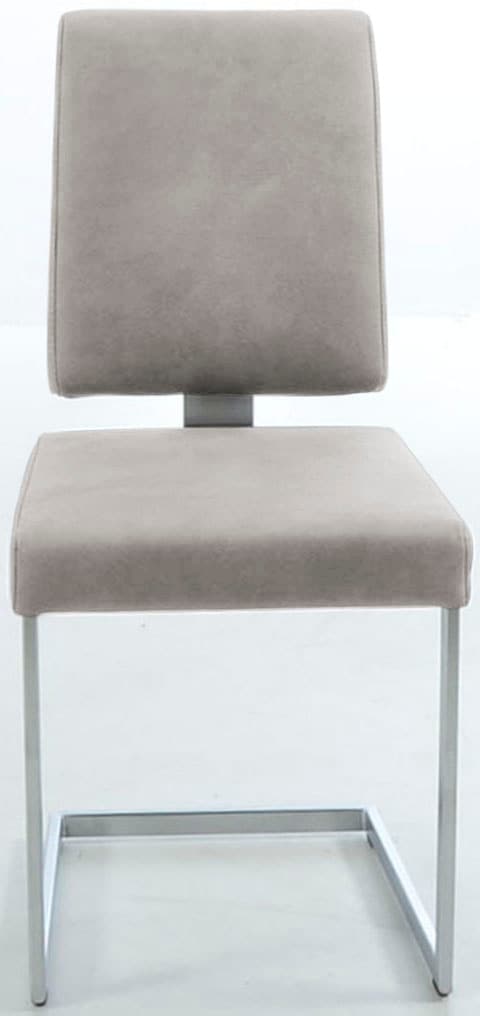 K+W Komfort & Wohnen Chaise cantilever () structure stable en position verticale, en cuir ou microfibre