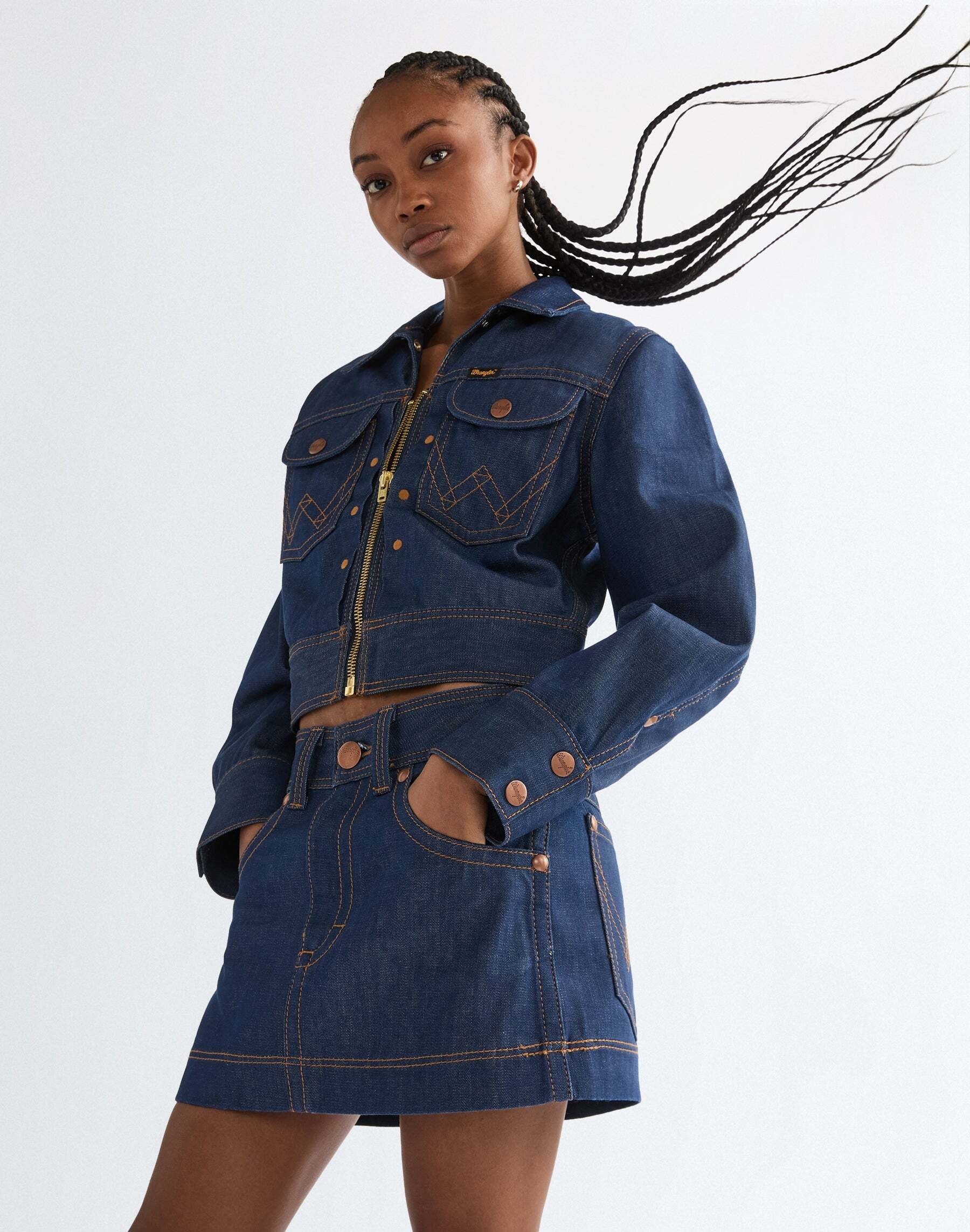 Wrangler Jeansrock »WRANGLER Jeansrock Super Wrangler«