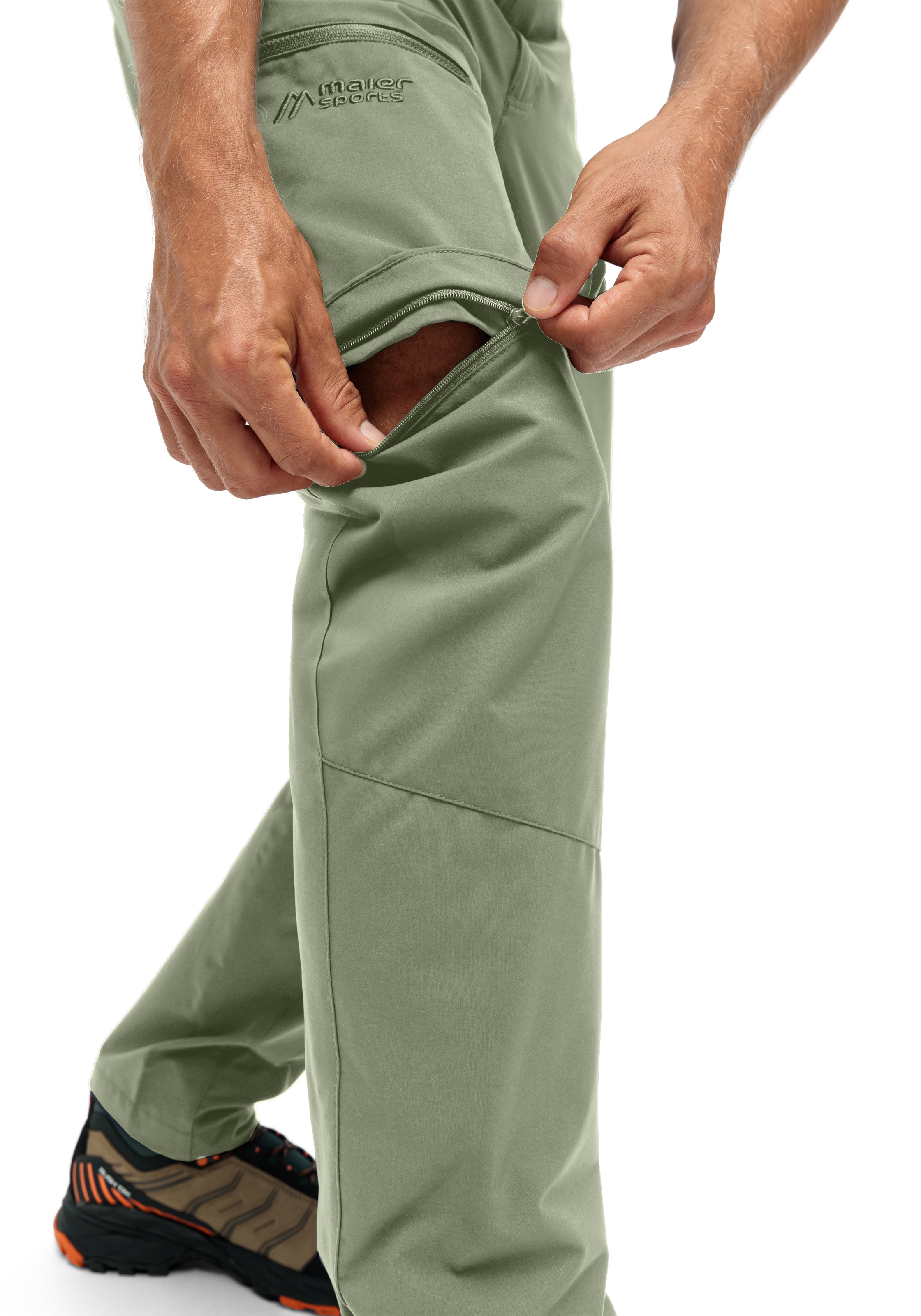 Maier Sports Outdoorhose »Tajo Zip Loop«  Herren Zip-Off Wanderhose, atmungsaktive Trekkinghose, Regular Fit