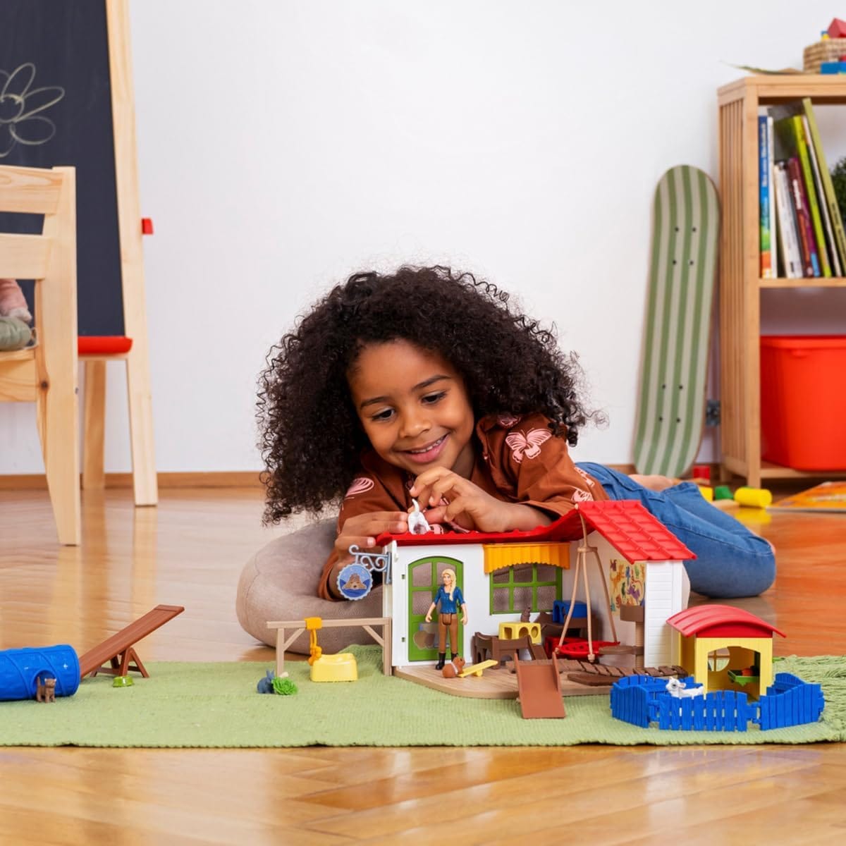 Schleich® Spielwelt »FARM WORLD, Tierhotel (42607)« Made in Europe