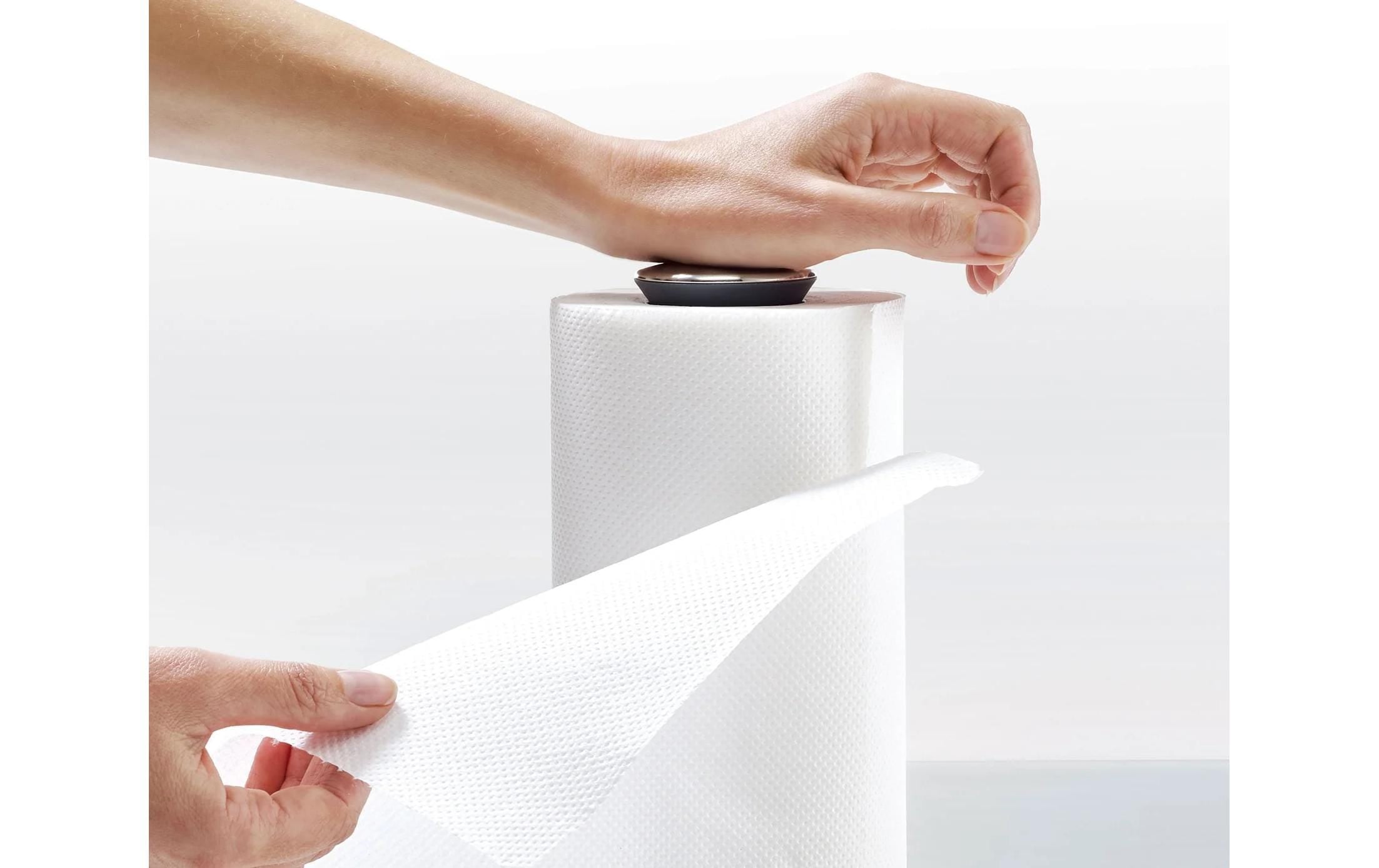 Joseph Joseph Küchenrollenhalter »Push+Tear 15 x 32 cm«