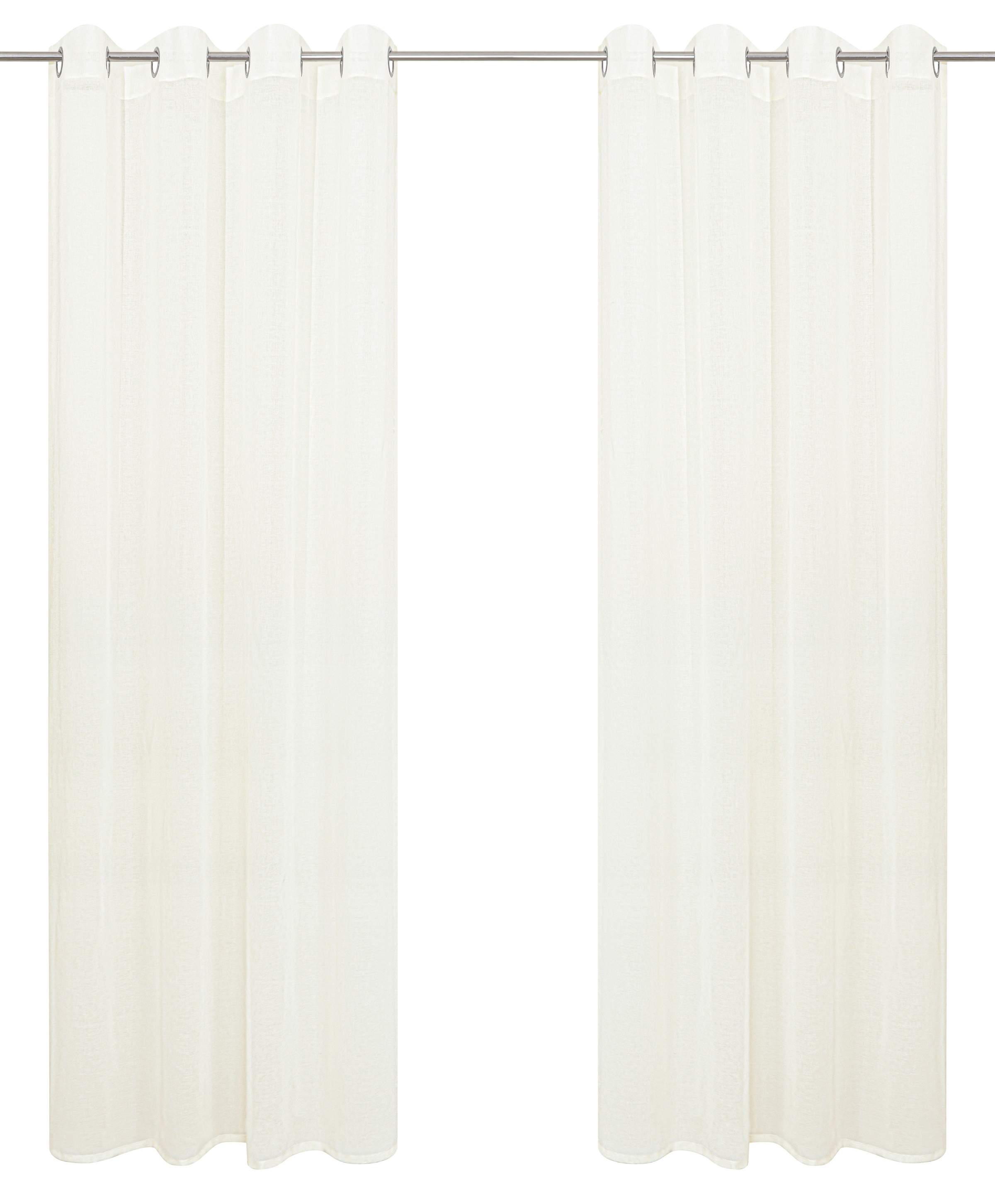 GOODproduct Rideau »Dolly, 1 Stück, transparent, gewebt« Œillet 1 cuis tlg. transparent, tissé, polyester
