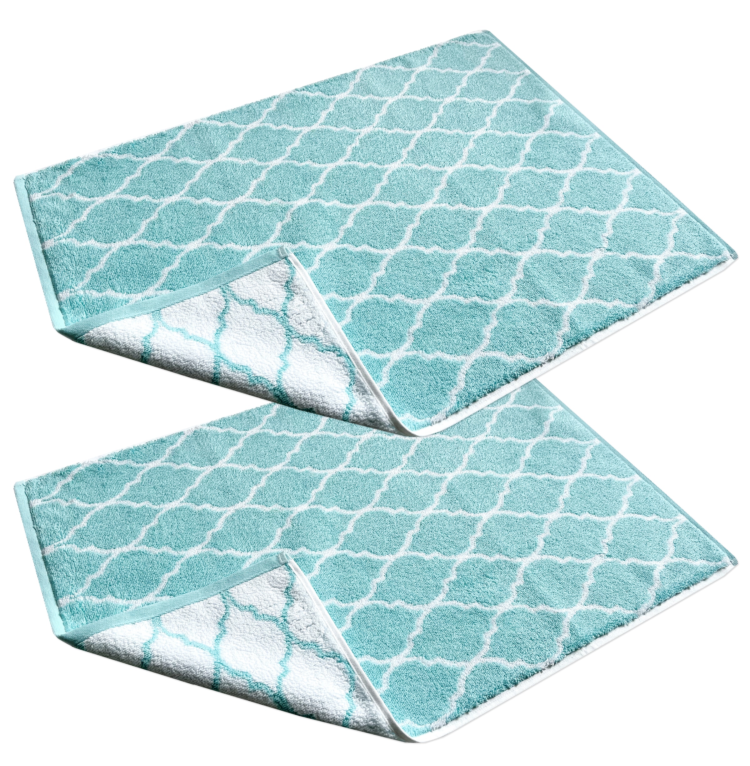 framsohn frottier Tapis de bain »Tiles« Höhe 7 mm utilisable des deux côtés coton, tapis de bain, tapis d'hôtel, réversible