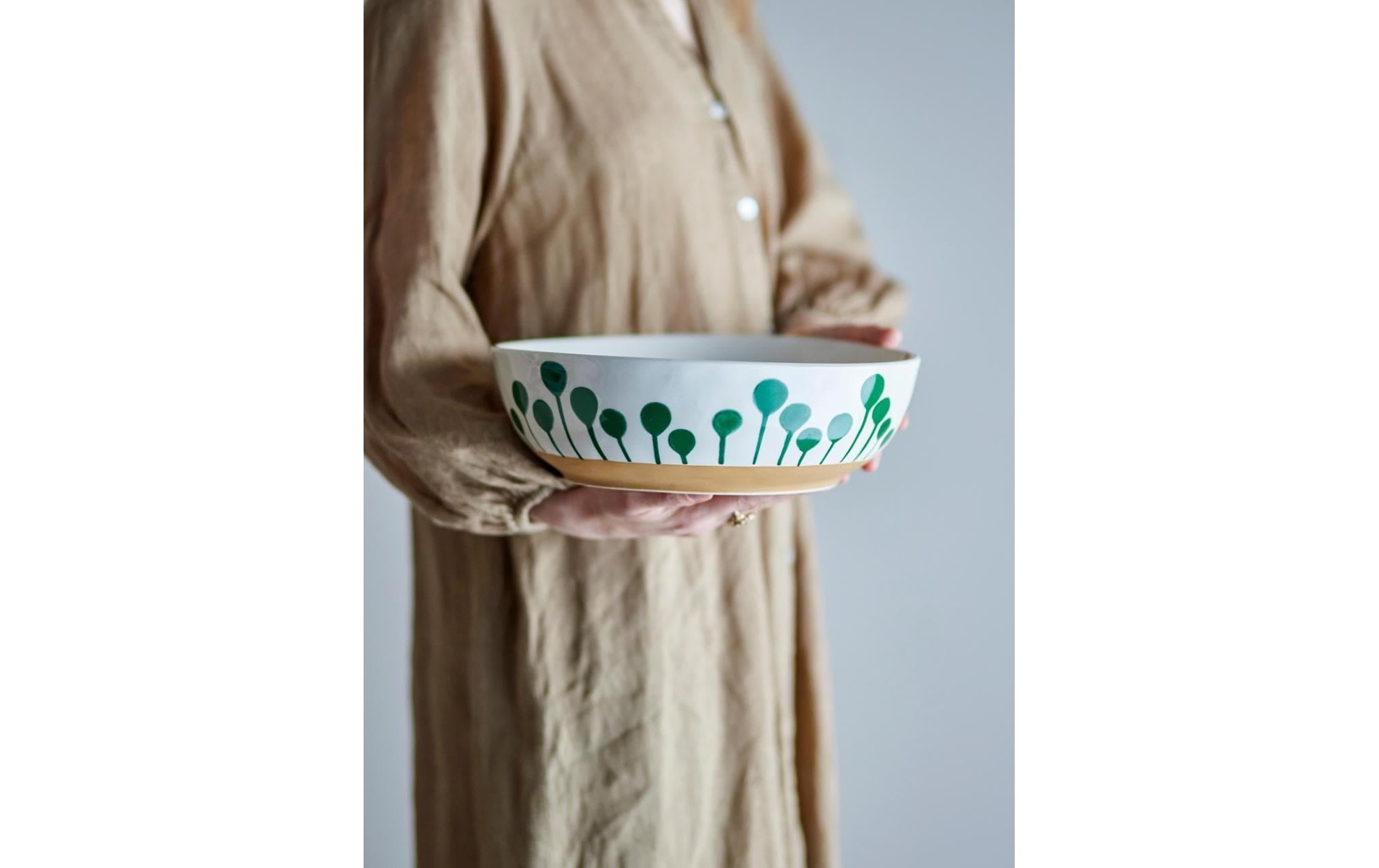 Bloomingville Dessertschale »Linora, Steinzeug« 1 aus Steinzeug