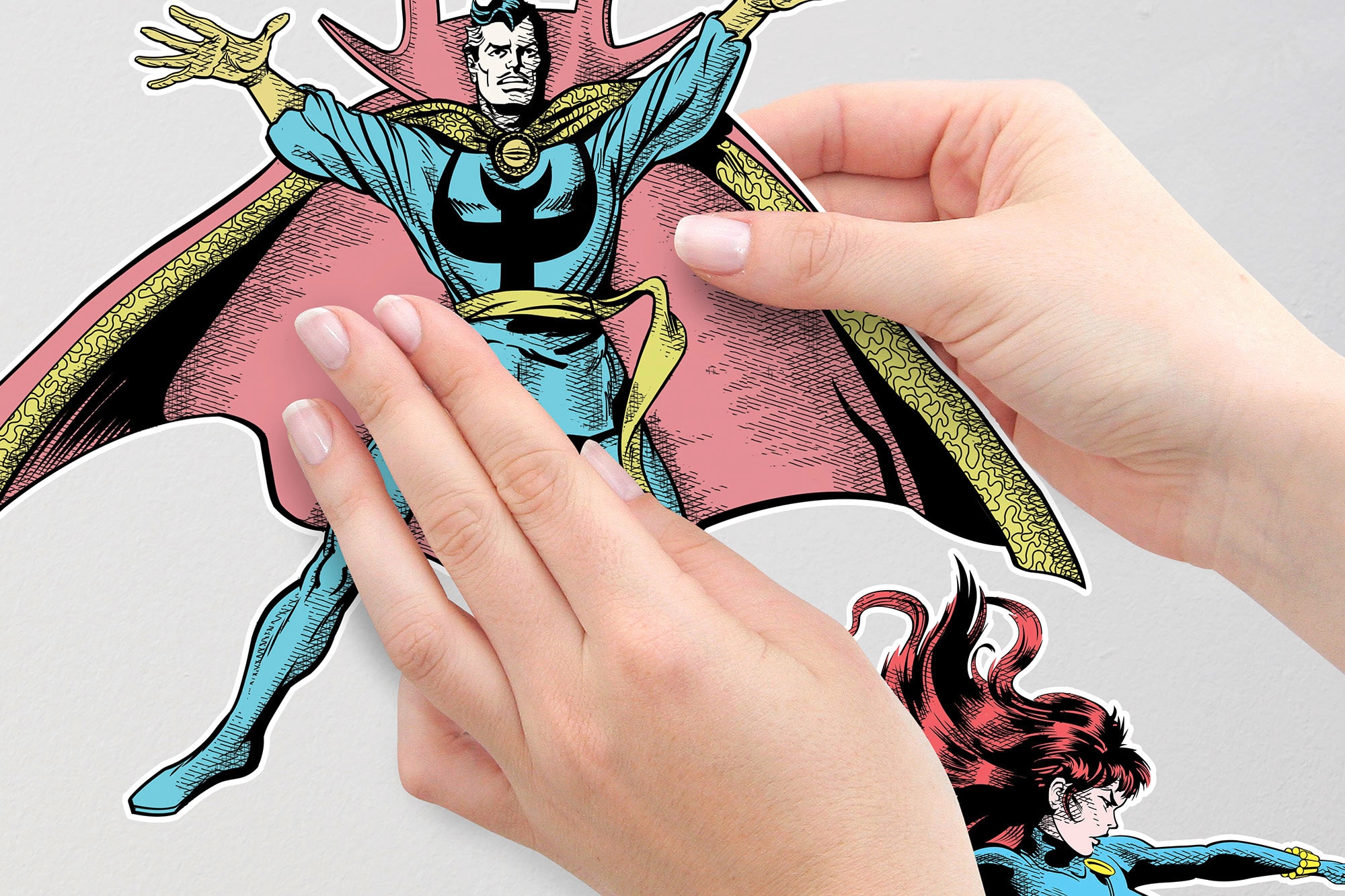 Komar Wandtattoo »Marvel Comics Collection - Grösse 100 x 70 cm« selbstklebend, Wandsticker, Kinderzimmer