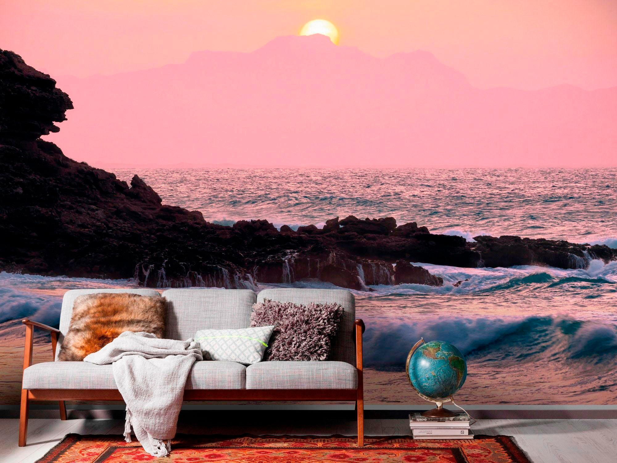 Komar Papier peint intissé »Digitaldruck Vlies -  Forbidden Love - Grösse 400 x 250 cm« imprimé Wohnzimmer, Schlafzimmer