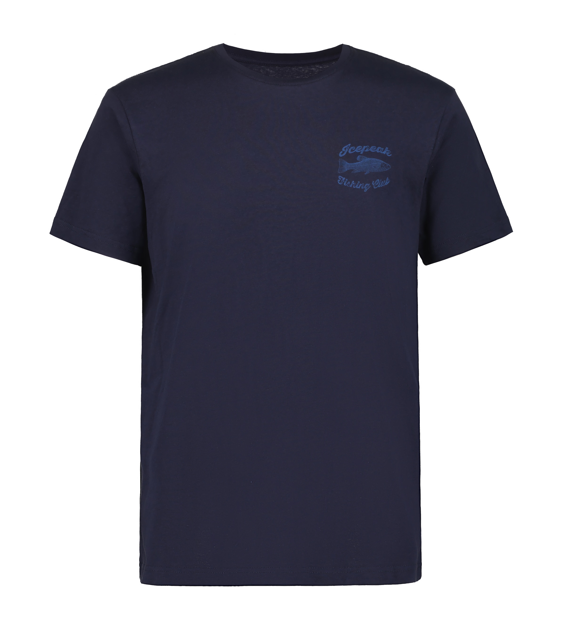 Icepeak T-Shirt »MOSBACH« mit Print, aus Baumwolle, klassischer T-Shirt-Schnitt