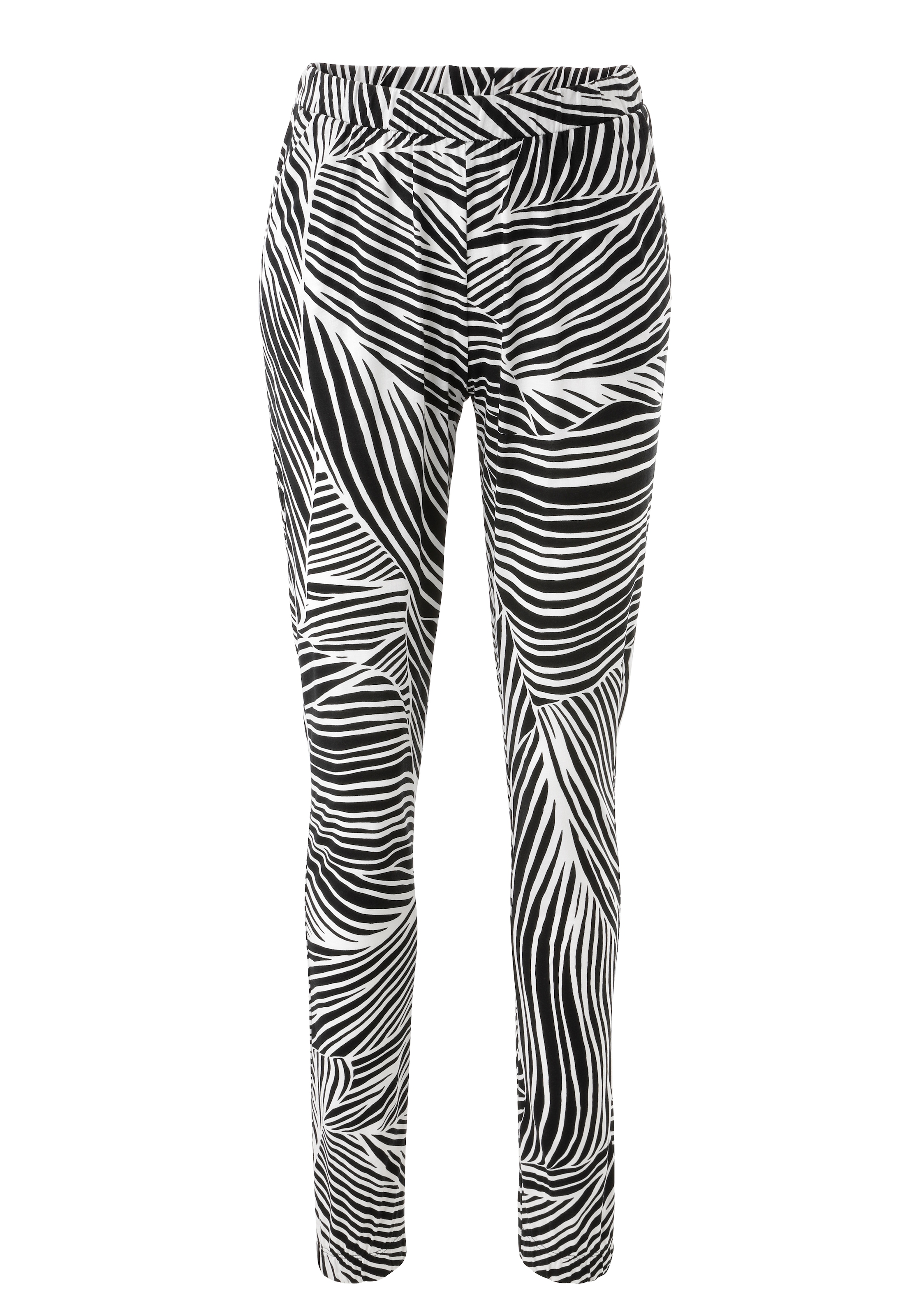 Aniston SELECTED Schlupfhose  mit trendigen Allover-Print