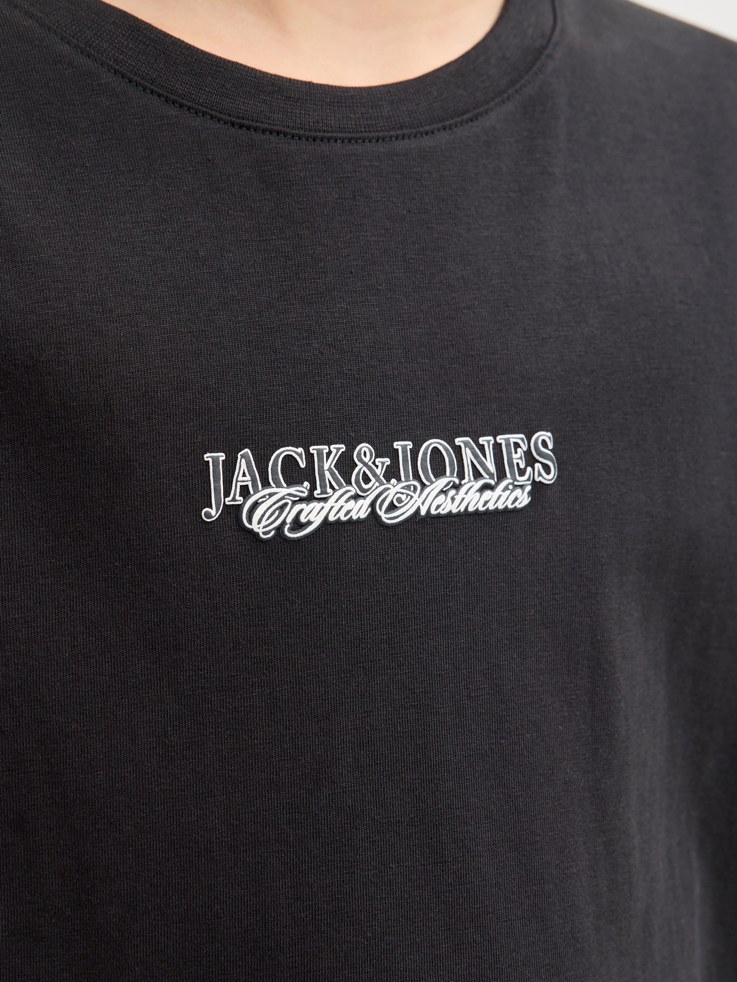Jack & Jones Junior Langarmshirt »JORBLEECKER MINIMAL TEE LS CREW NE JNR«