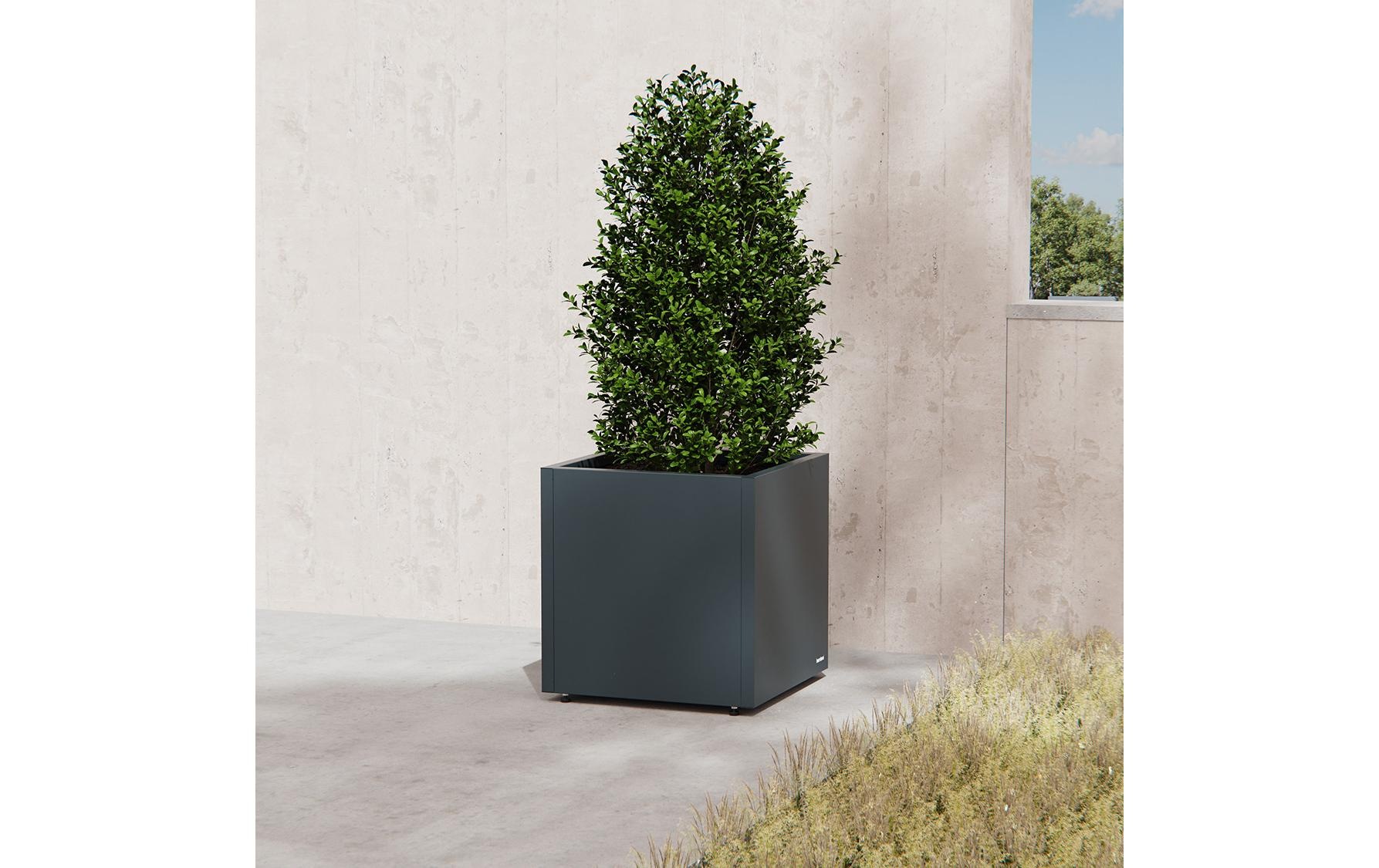 Herstera Garden Pflanzkübel »Metall Würfel«