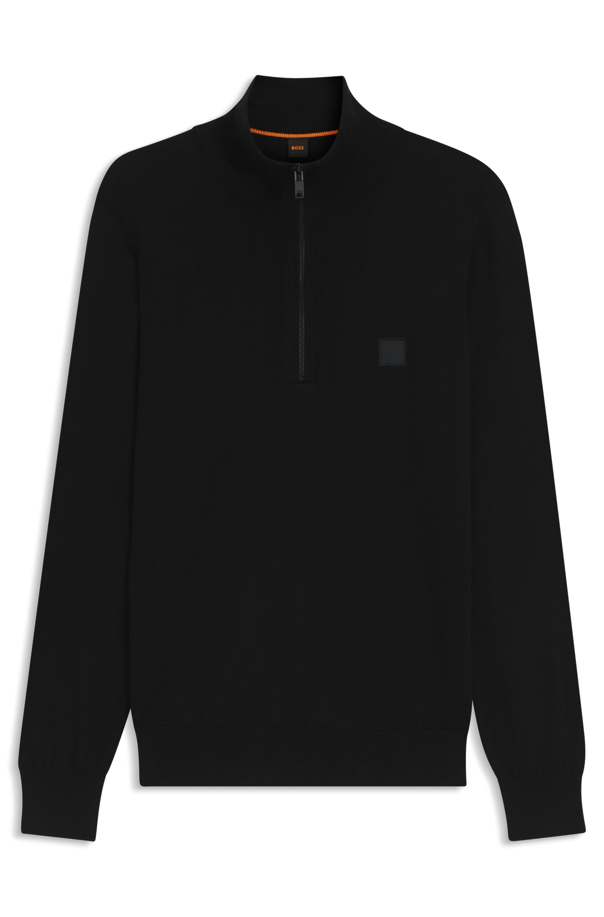 BOSS ORANGE Rollkragenpullover »Kanobix« mit Ton-in-Ton Logo