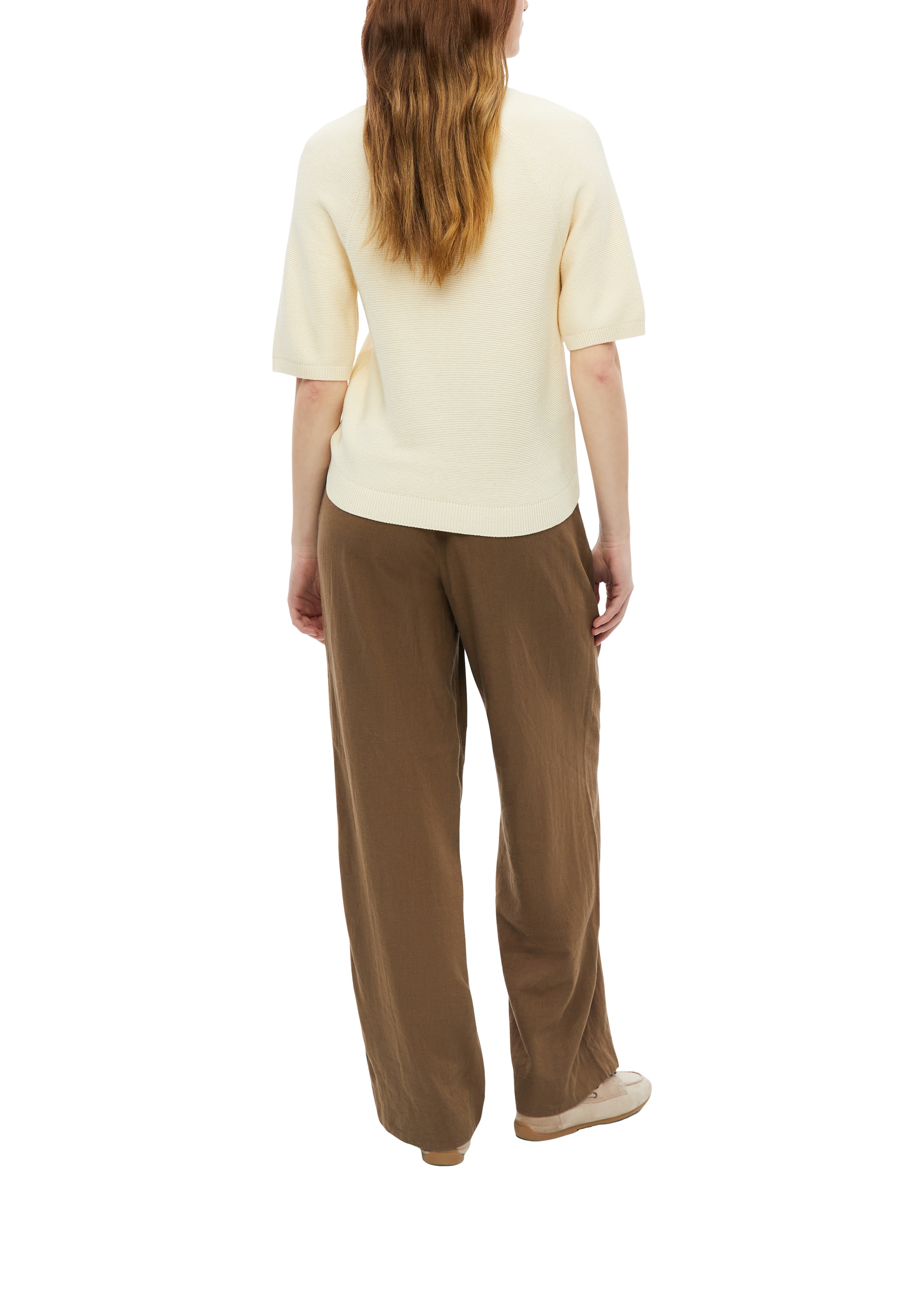 s.Oliver Pull col V col en V, manches mi-longues, uni