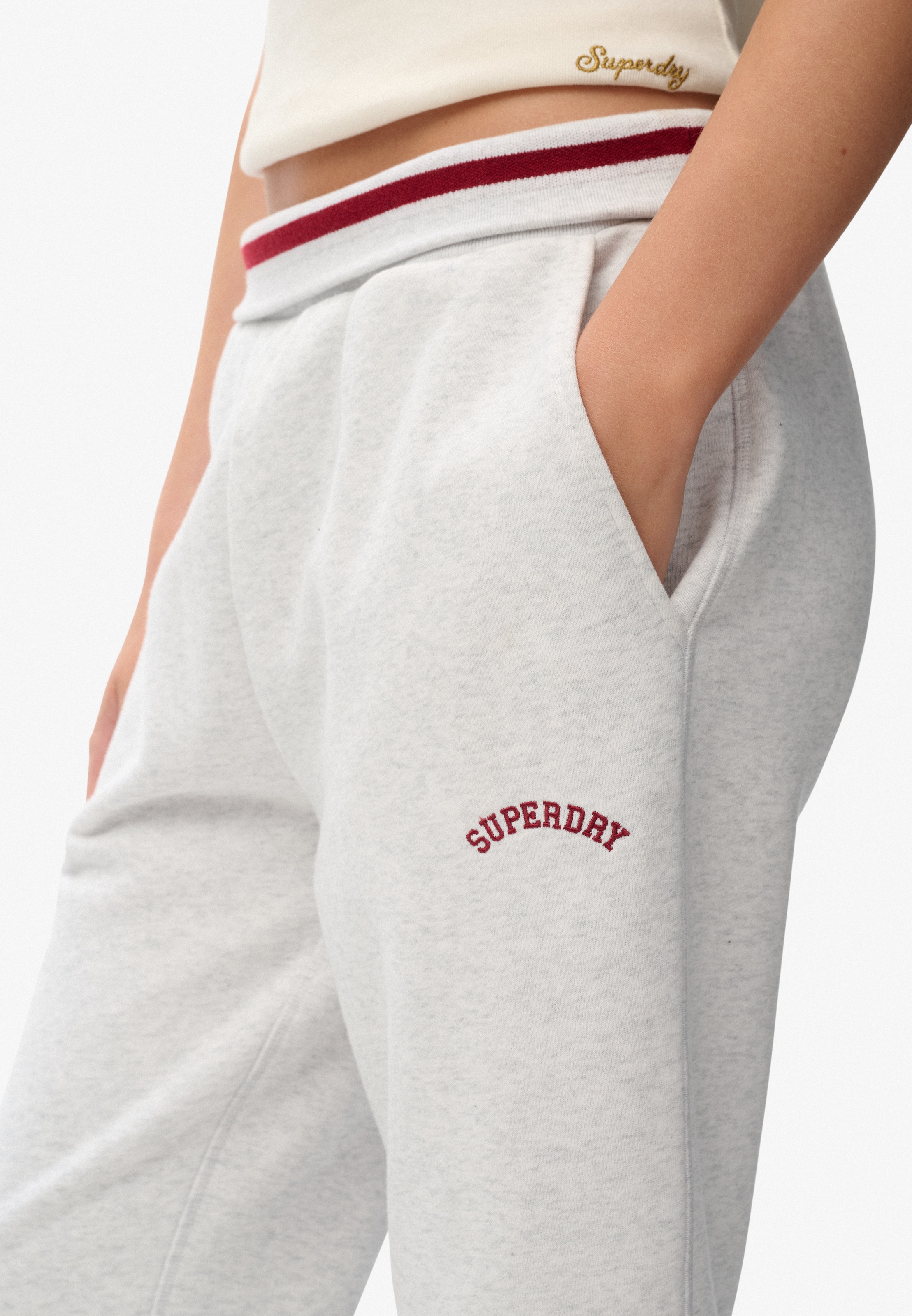 Superdry Sweathose »ESSENTIAL LOGO LR FLARE JOGGER«