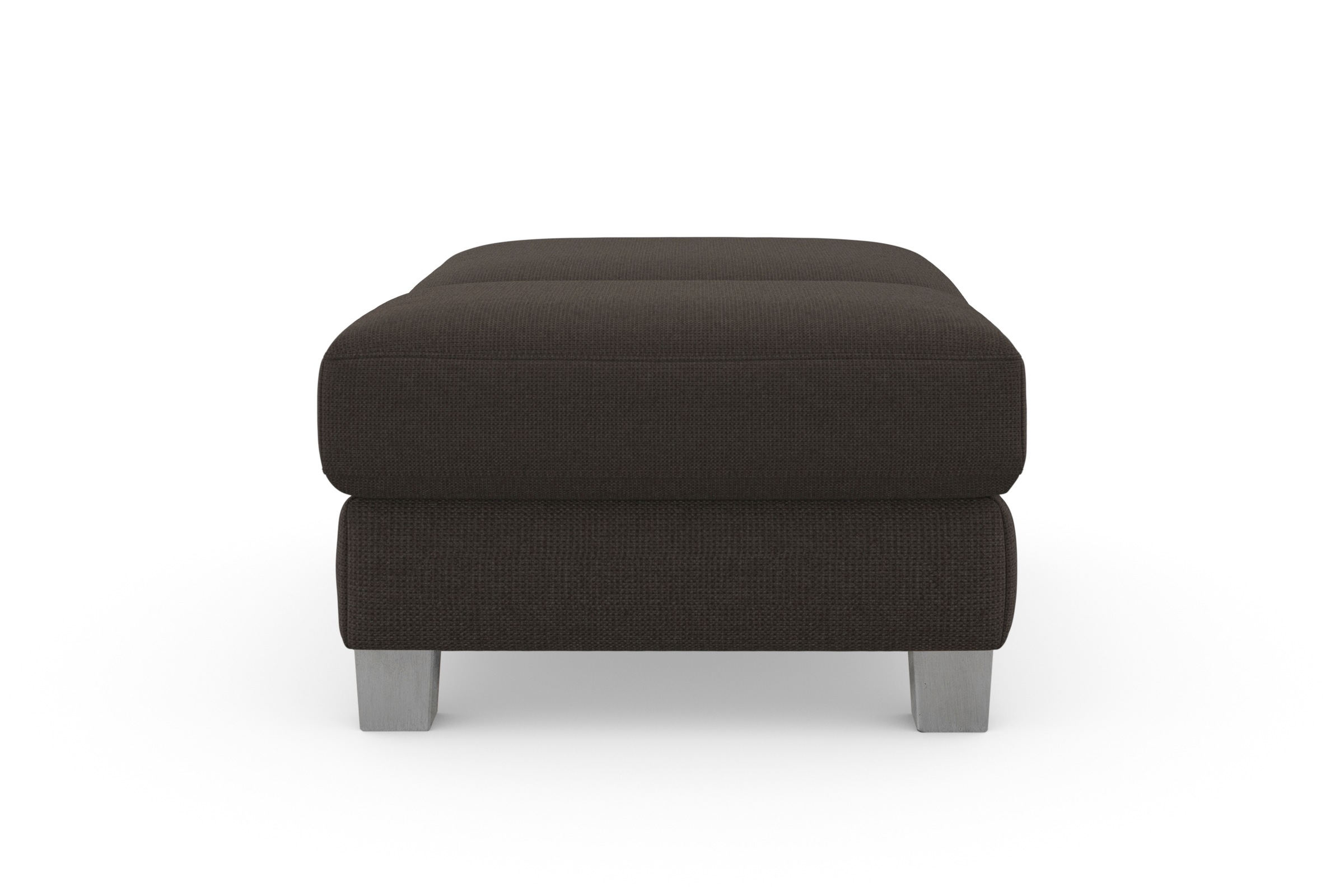 sit&more Polsterhocker »Dundee« mit Klappfunktion, Federkern und hochwertigen Edelstahlfüssen